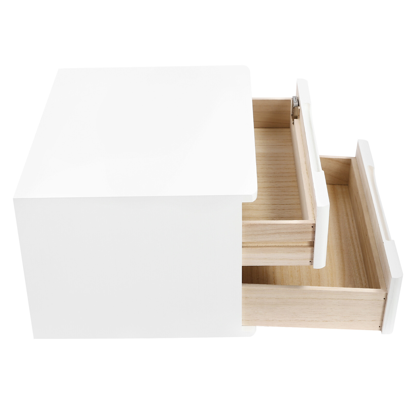 Wooden Desktop Storage Box, Desk Organizer, Desktop Storage Box with Drawers