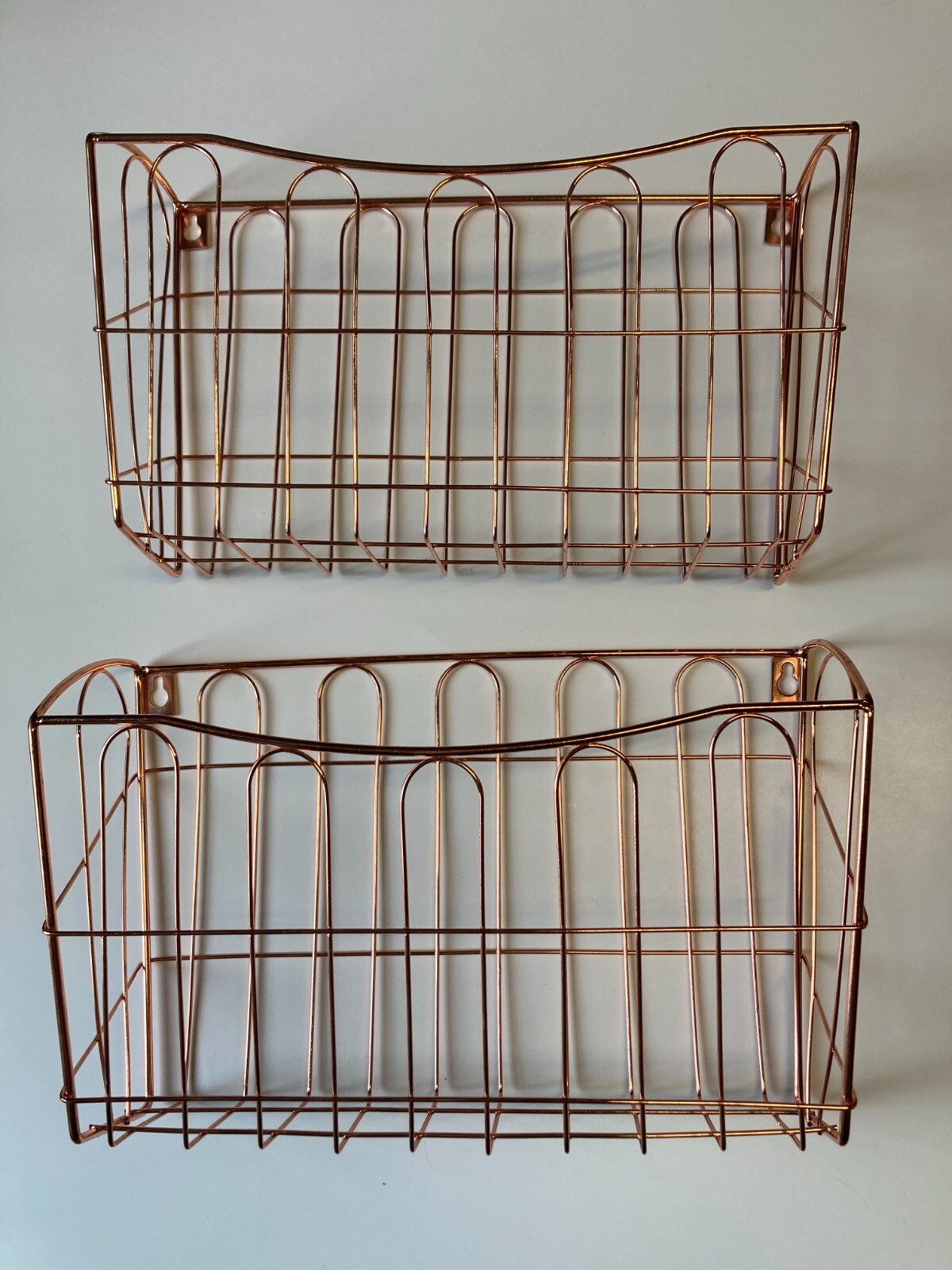 Rose Gold Desk Organizers Office Set Metal
