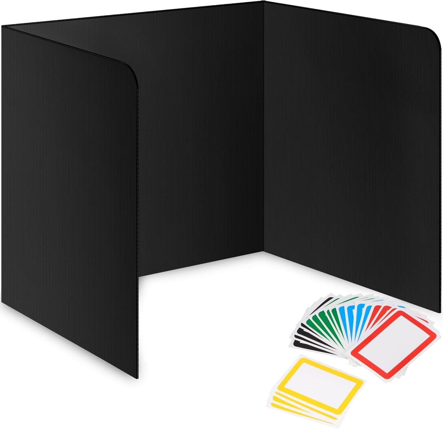 22-Pack Desk Dividers for Students – Durable & Waterproof Plastic Study Carre…