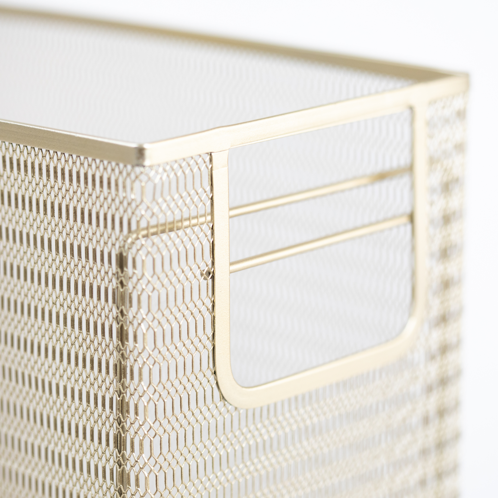 Blu Monaco Gold 5 Piece Cute Desk Organizer Set