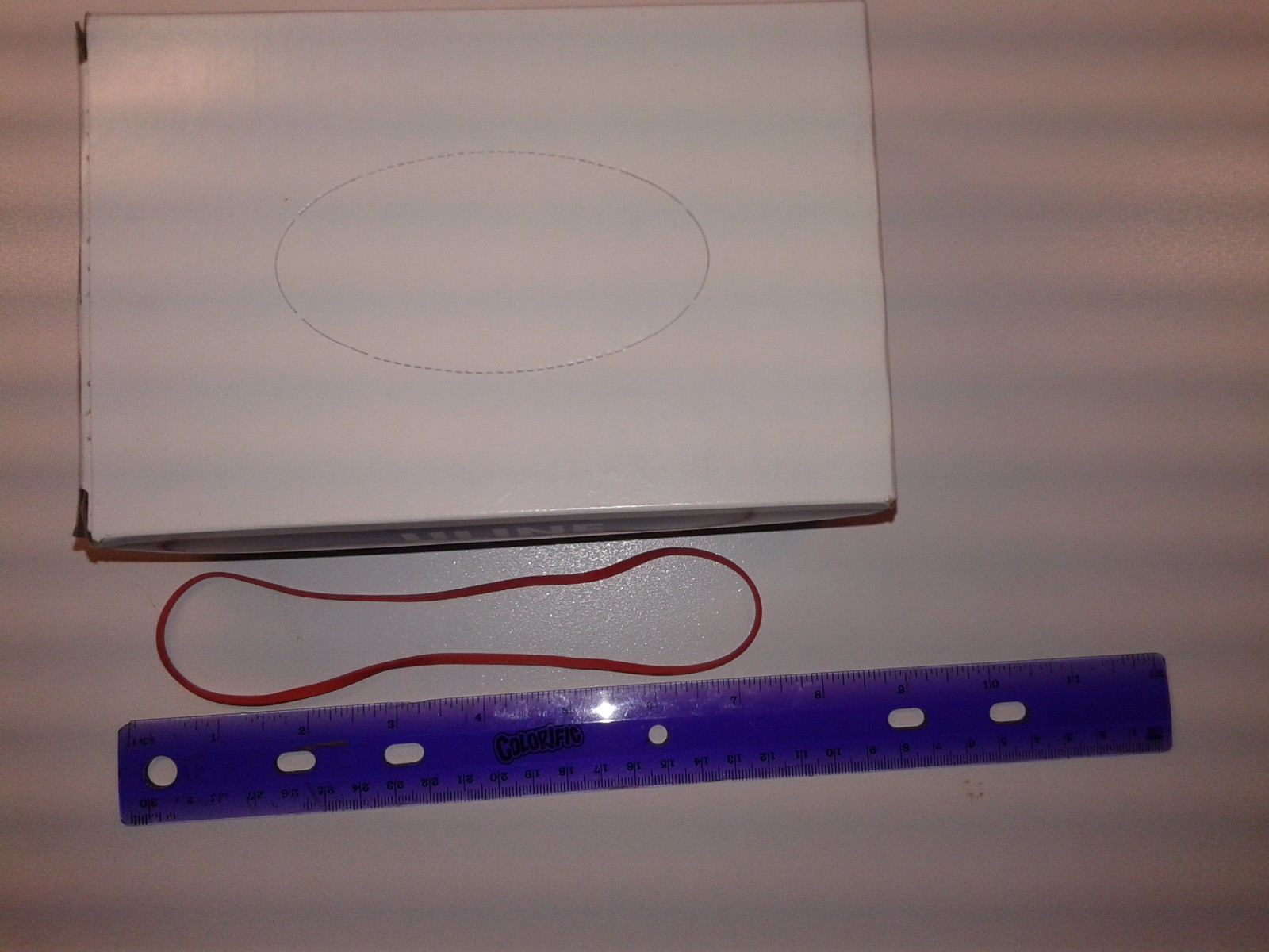 Red Rubber Bands Size #117B 7 x 1/8 Inches – 1 Pound Box of 180 (Lot of 2 Boxes)