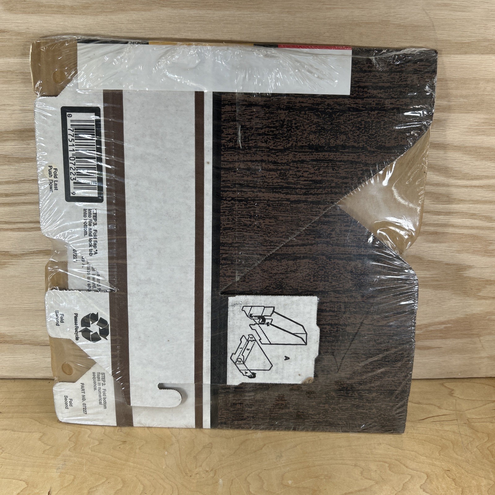Bankers Box 72232 Corrugated Cardboard Magazine File – Wood Grain (2/CT) New