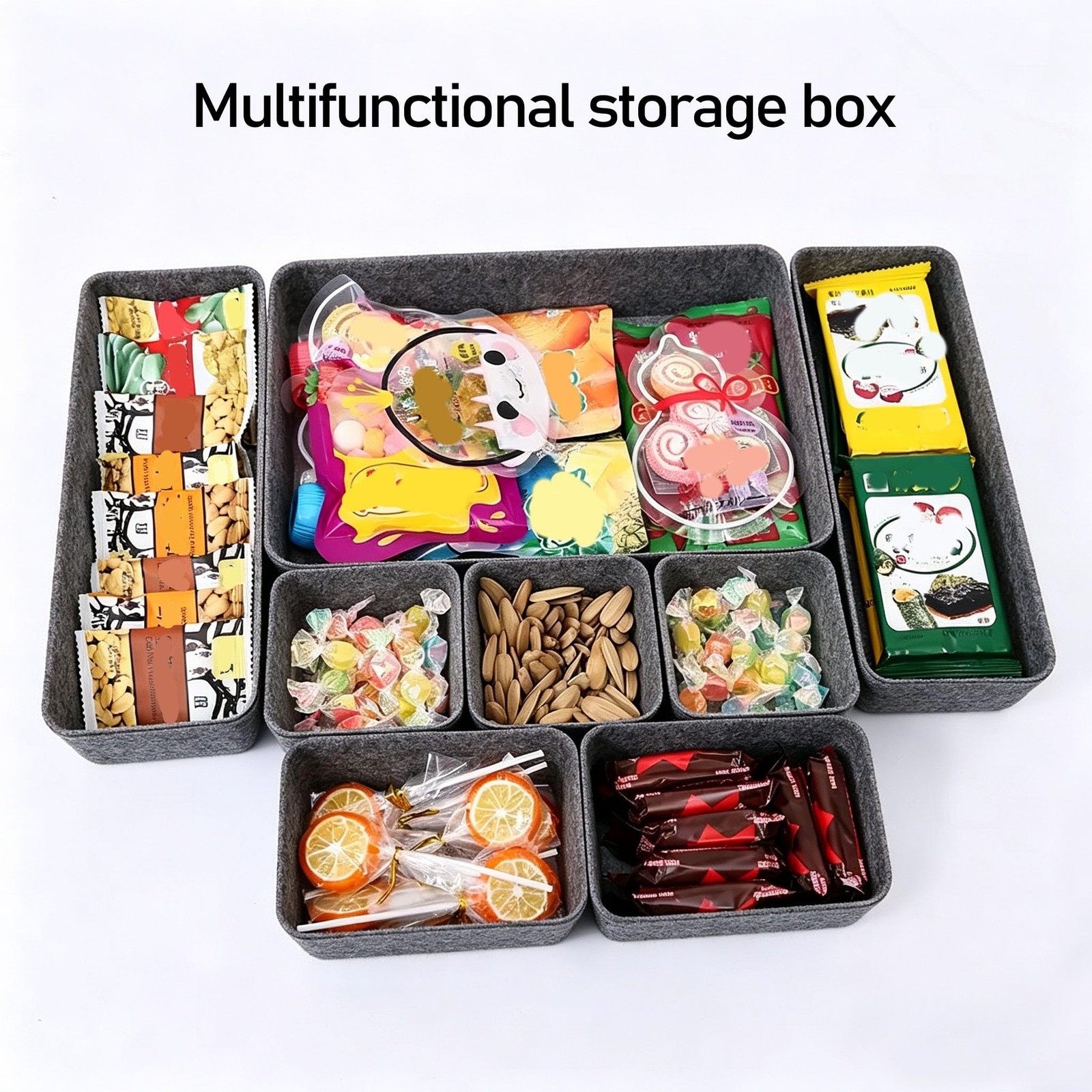 8Pack Drawer Organizer Compatible with Alex, Felt Desk and Makeup Drawer Orga…