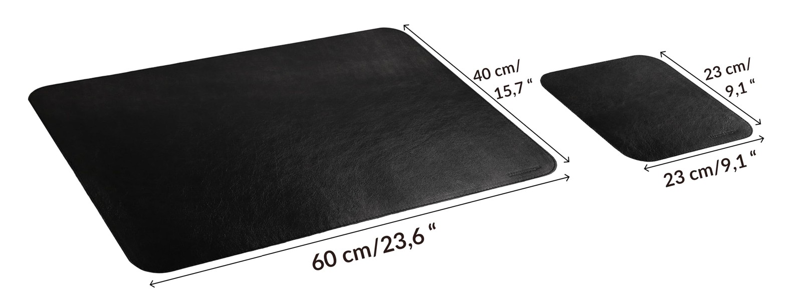 Lux Brand Luxbrand Genuine Leather Desk Mat Set Handmade In Italy Large Desk