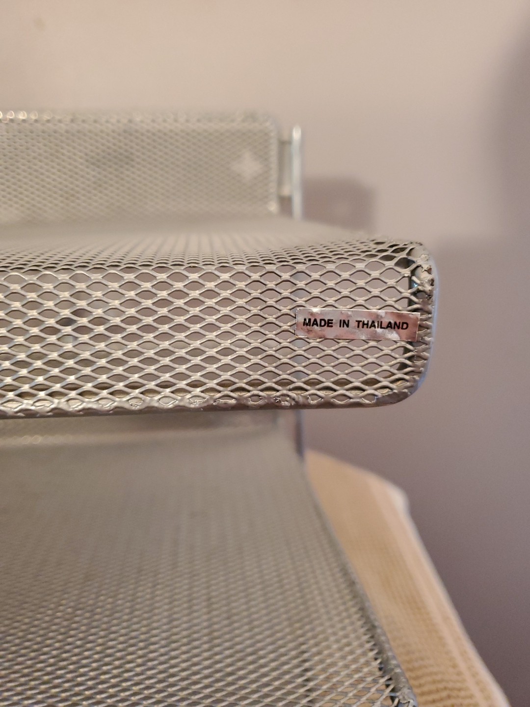 Eldon Desk Organizer Metal Mesh Wall Hanging Office Supplies Silver