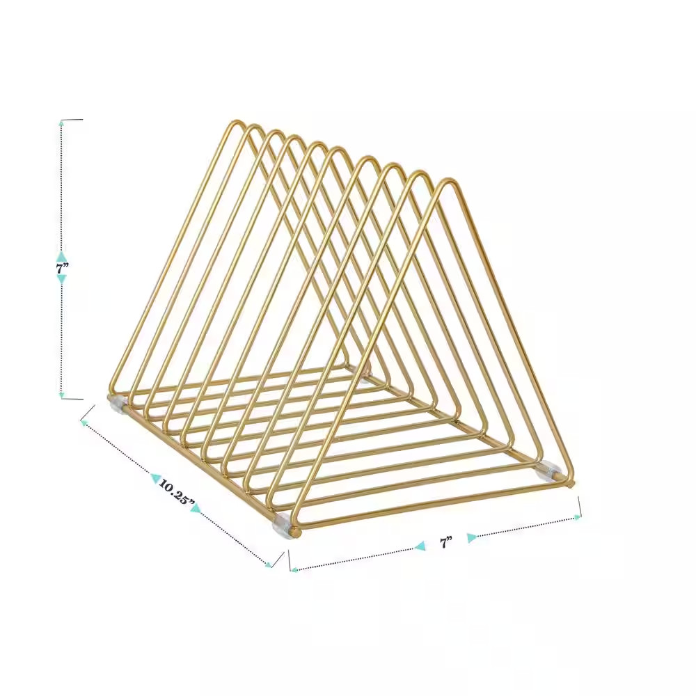 Gold Desk Organizer