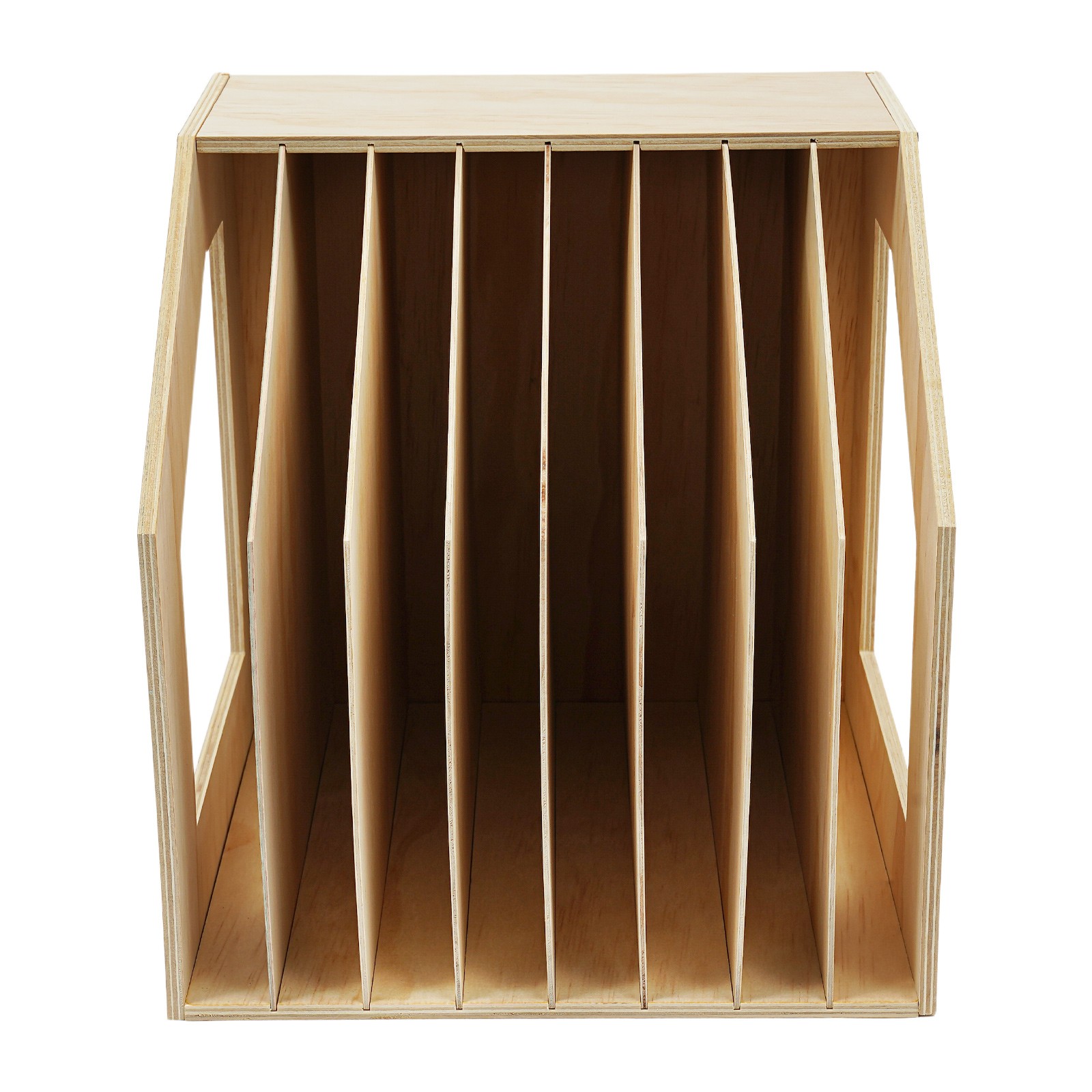 8 Slots Paper Filing Holder, Paper Storage Filing Organizer 12.99*9.84*13.78in