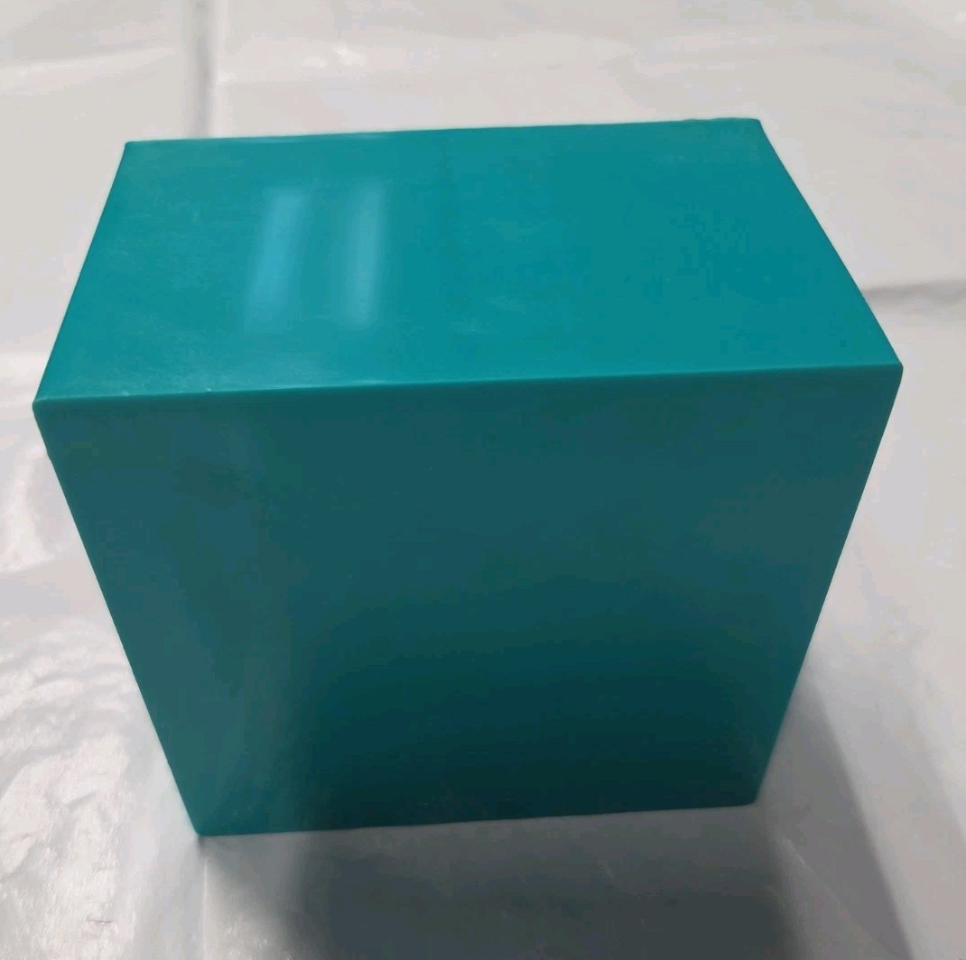 Vintage Blue Plastic Desk Organizer with Drawers