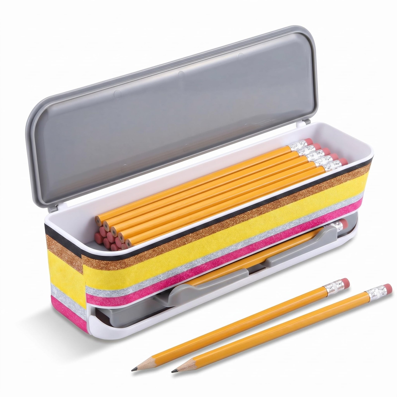 Pencil Dispenser for Classroom Pencil Holder Teacher Must Have Yellow Pink Cl…