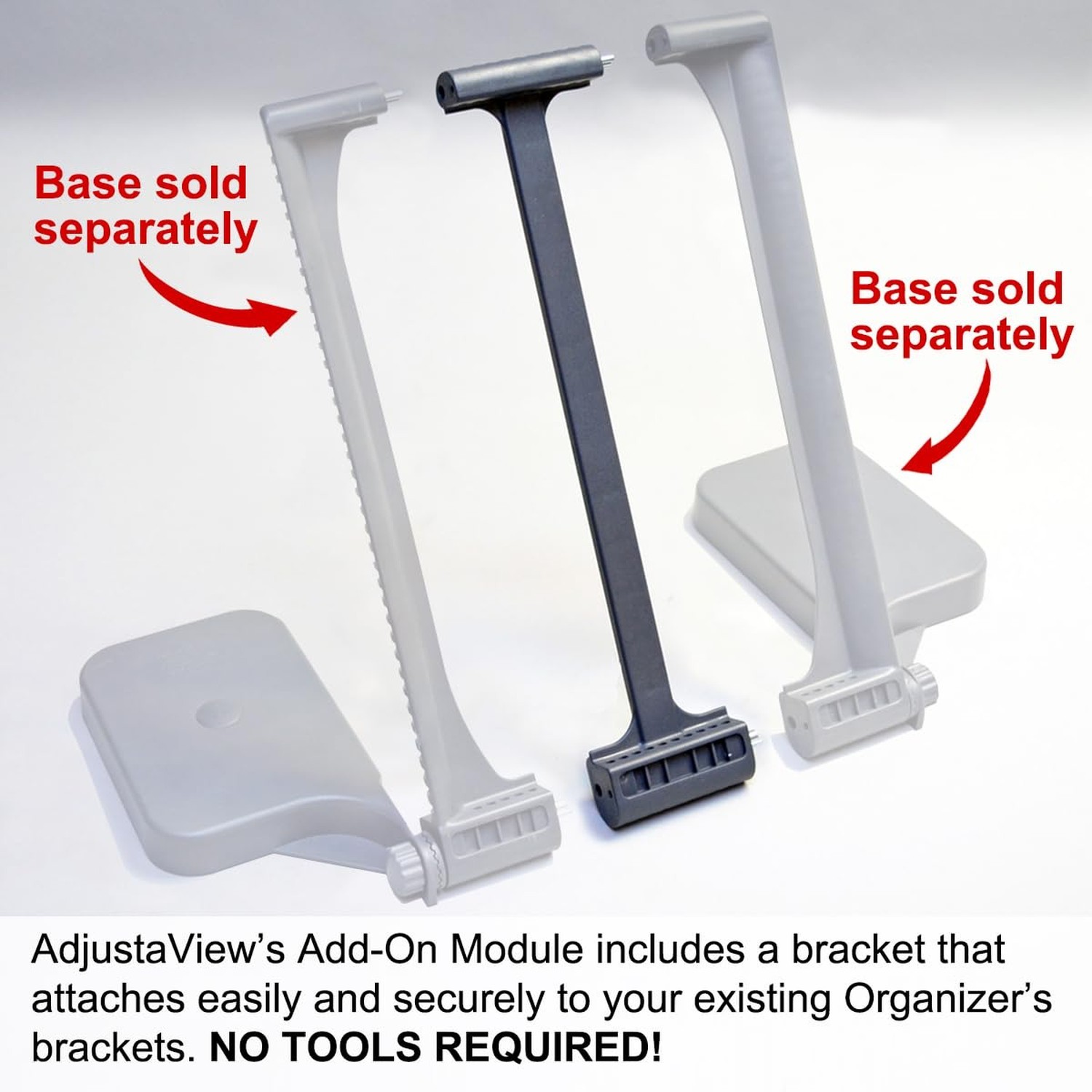 Ultimate Office AdjustaView 10-Pocket Desk Reference Organizer Add-On with Ea…