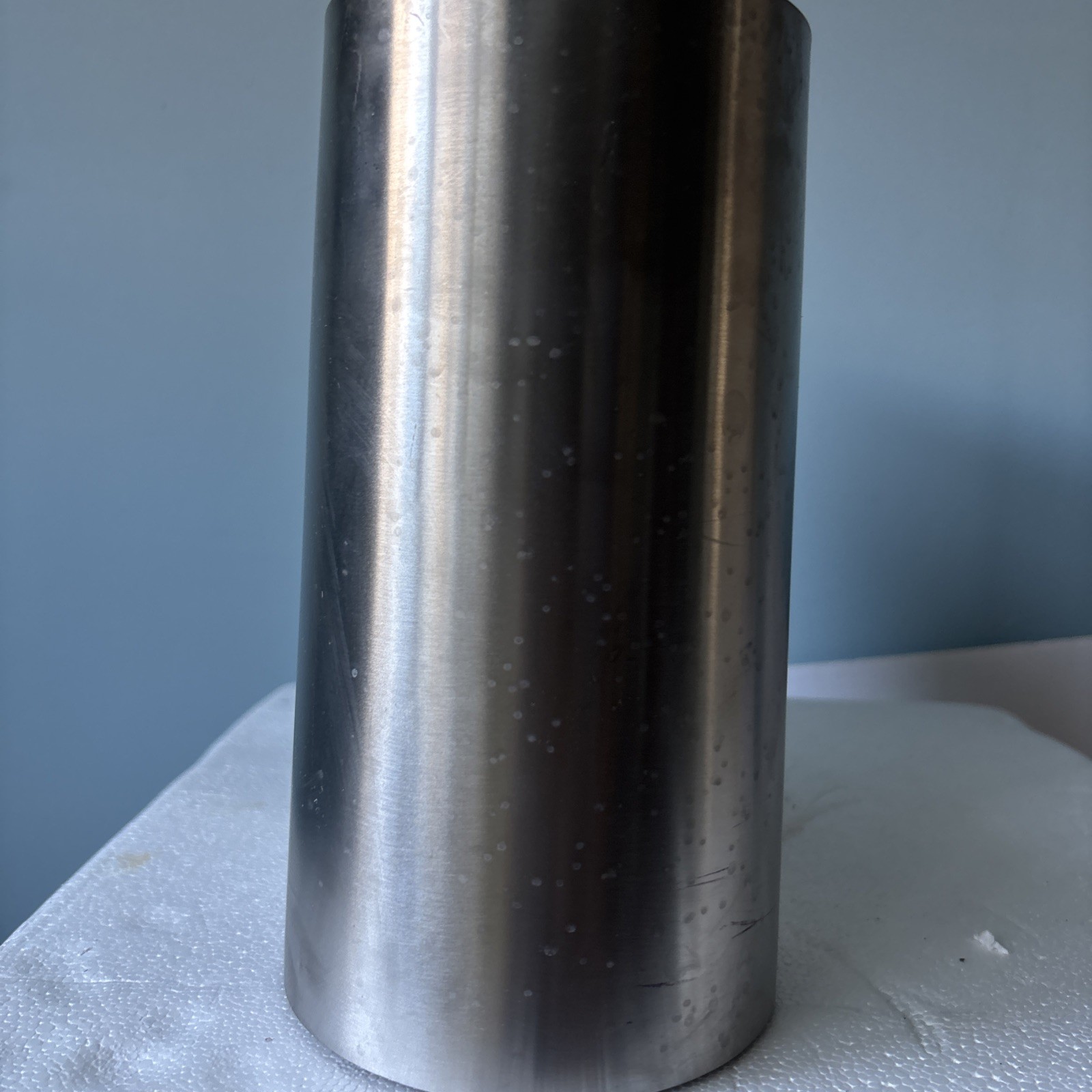 BLOMUS Seamo Minimalist Stainless Steel Modern Magazine / Book Rack Caddy Nice!