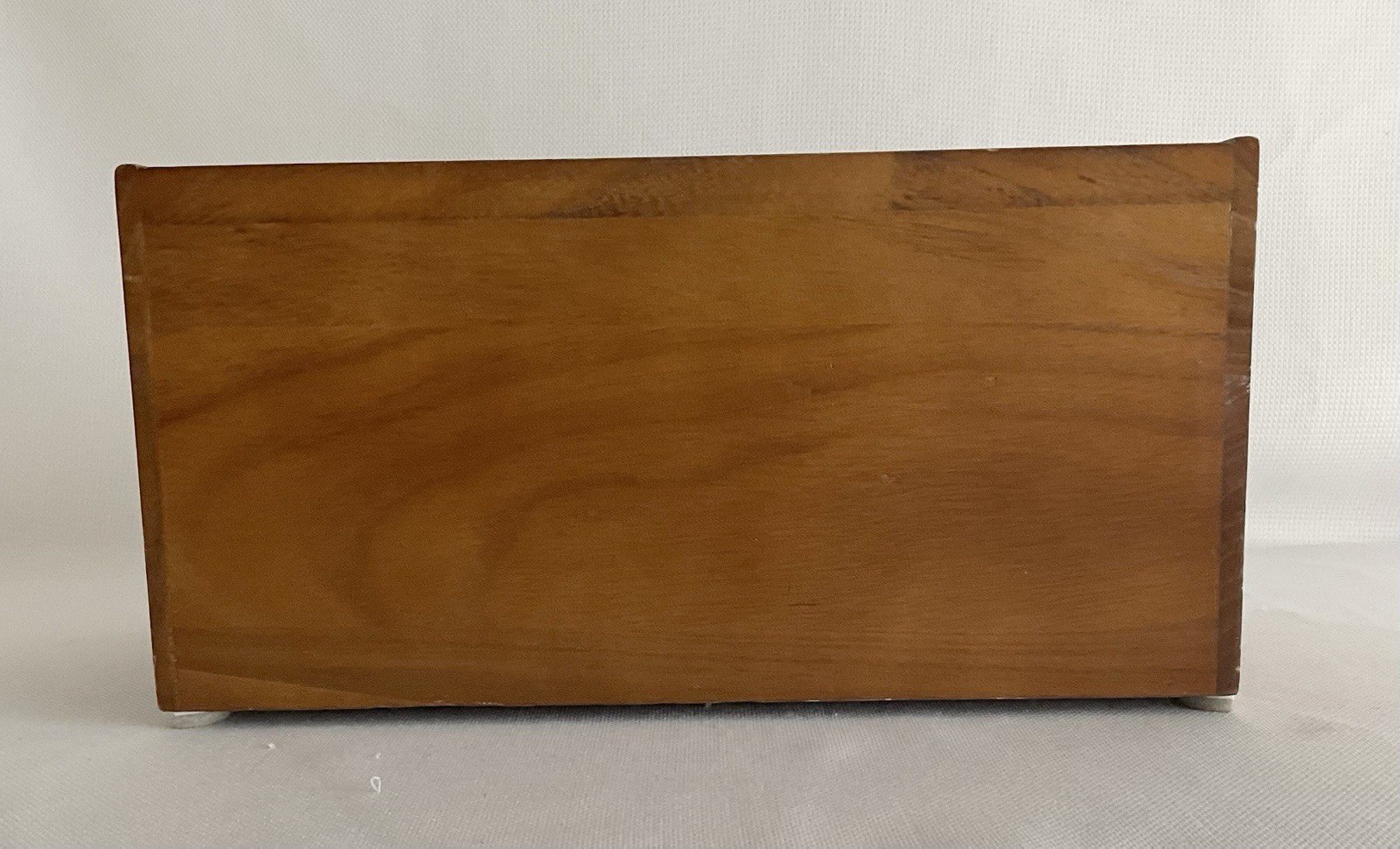 Vtg 31 Day Wooden Desktop Bill/Mail Organizer w/ 31 Slots and Large Drawer READ