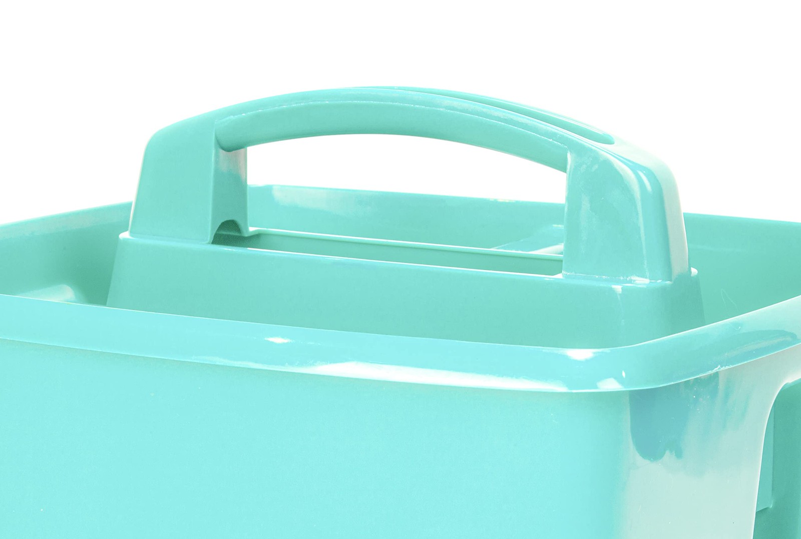 3-Compartment Small Caddy – Multipurpose Classroom Organizer with Handle, Aquama