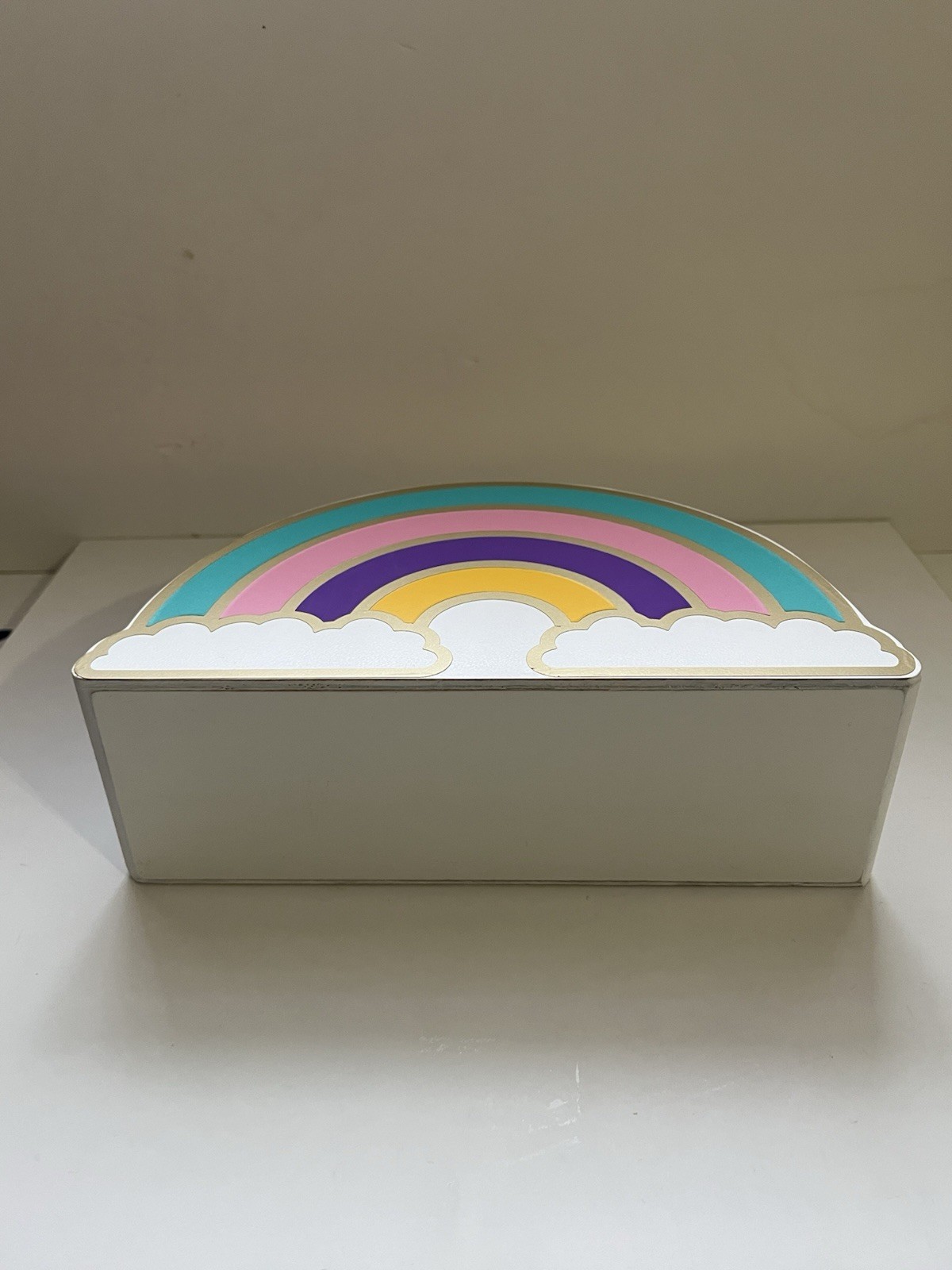Rainbow Pen Holder ,handmade Organizador de escritorio oficina Hecho A mano .