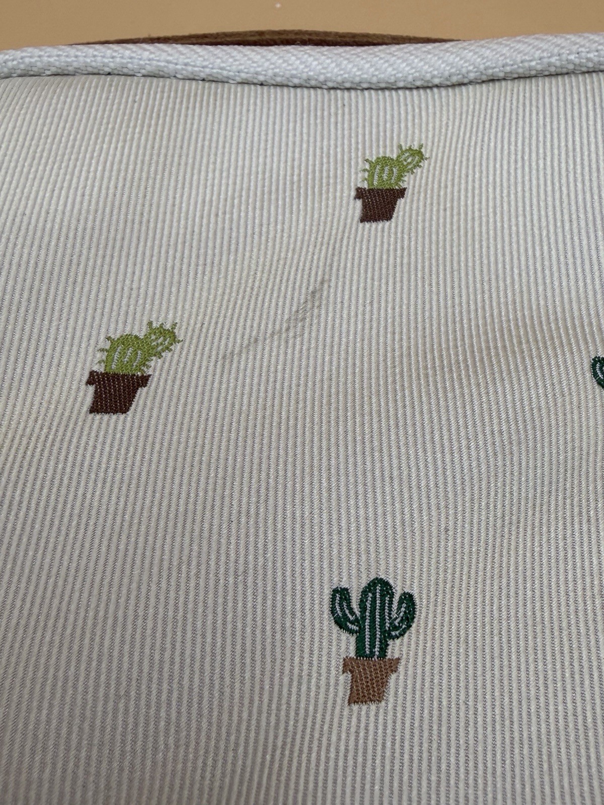 Hobonichi Small Drawer Pouch Bow & Tie Cactus Zip Organizer Wristlet Case