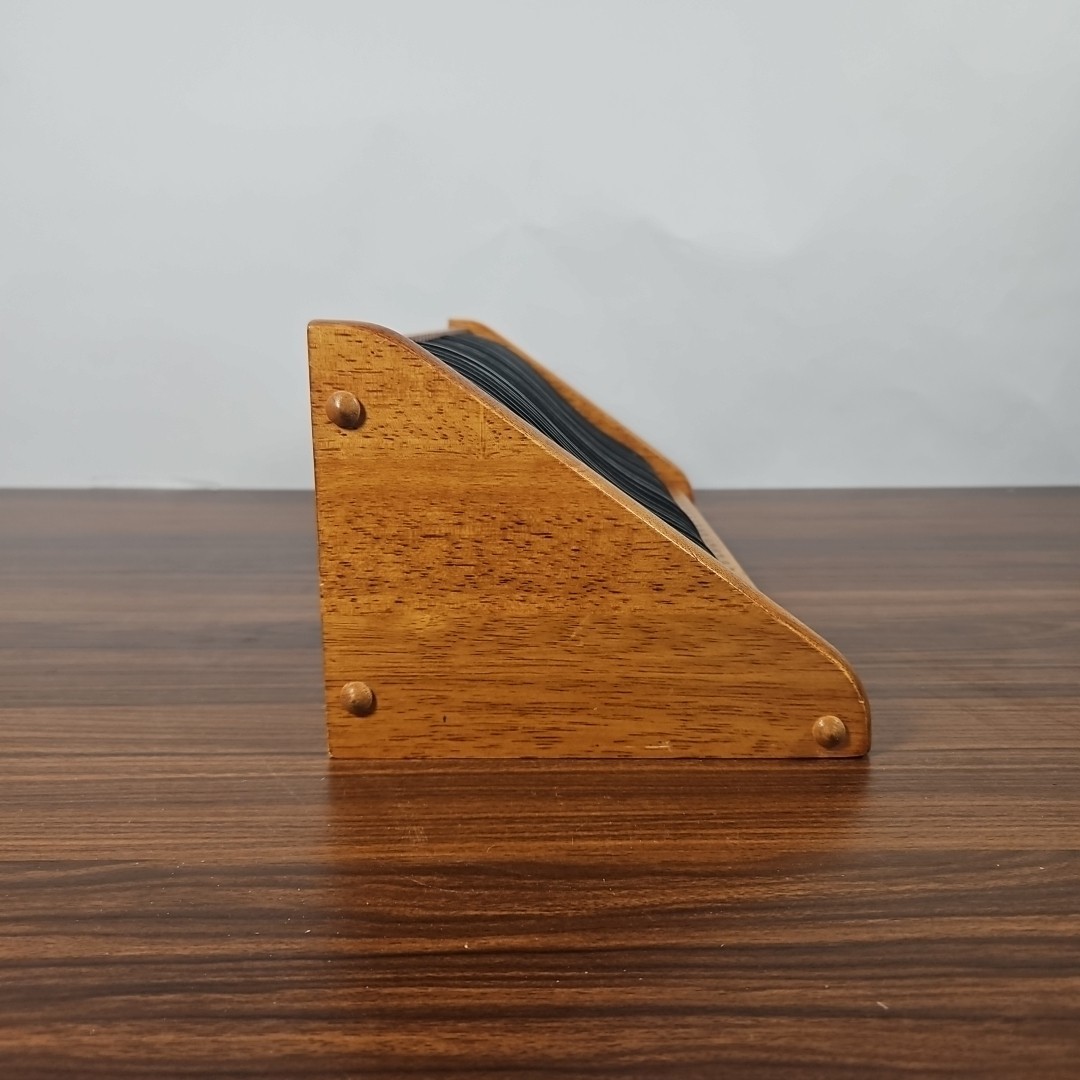 Vintage Wooden 31 Slot Mail Sorter Desk Organizer Preferred Stock 17×7″