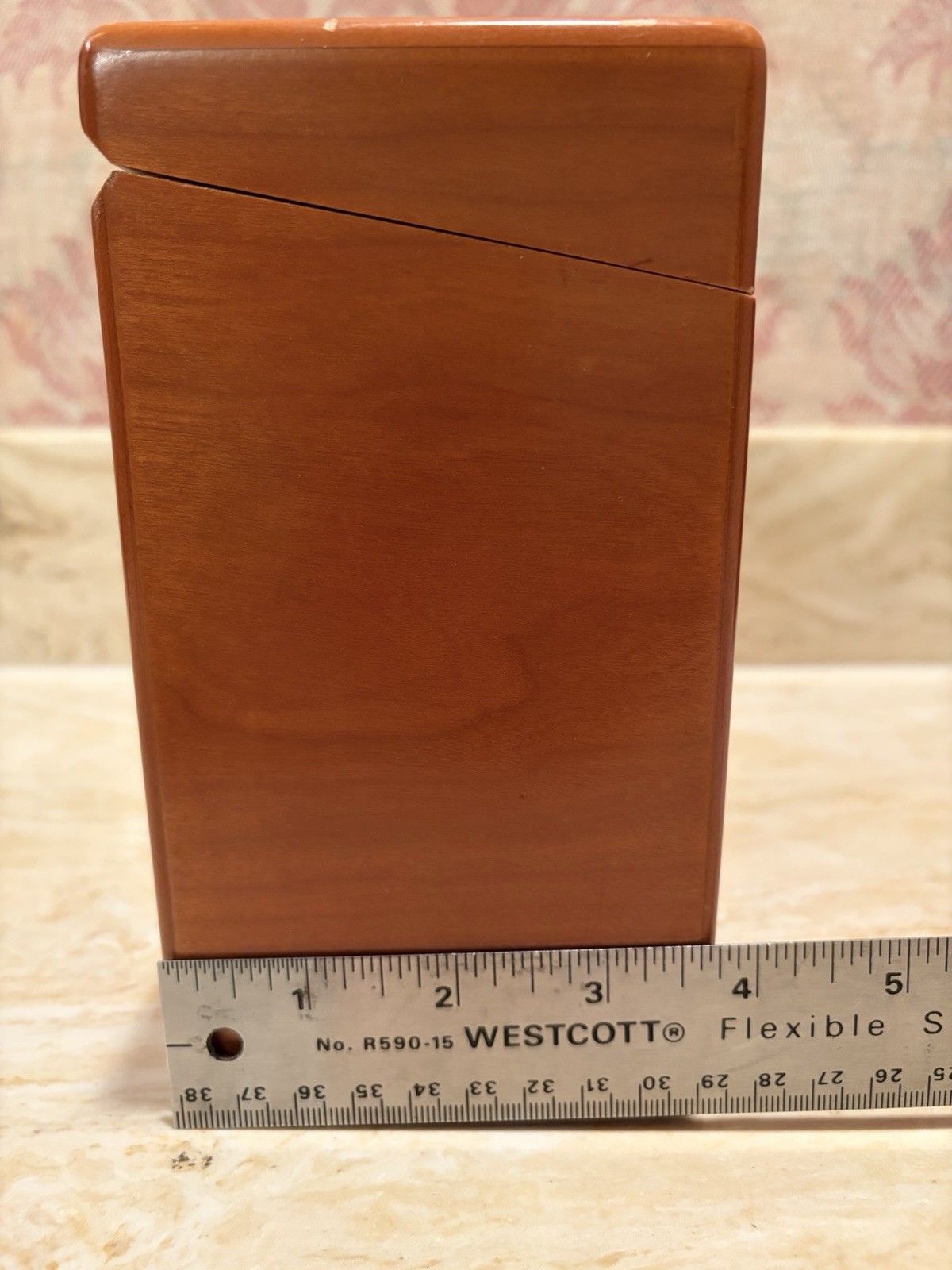 Vintage Levenger Wooden Pencil Fountain Pen Pencil Holder Desktop Display Box