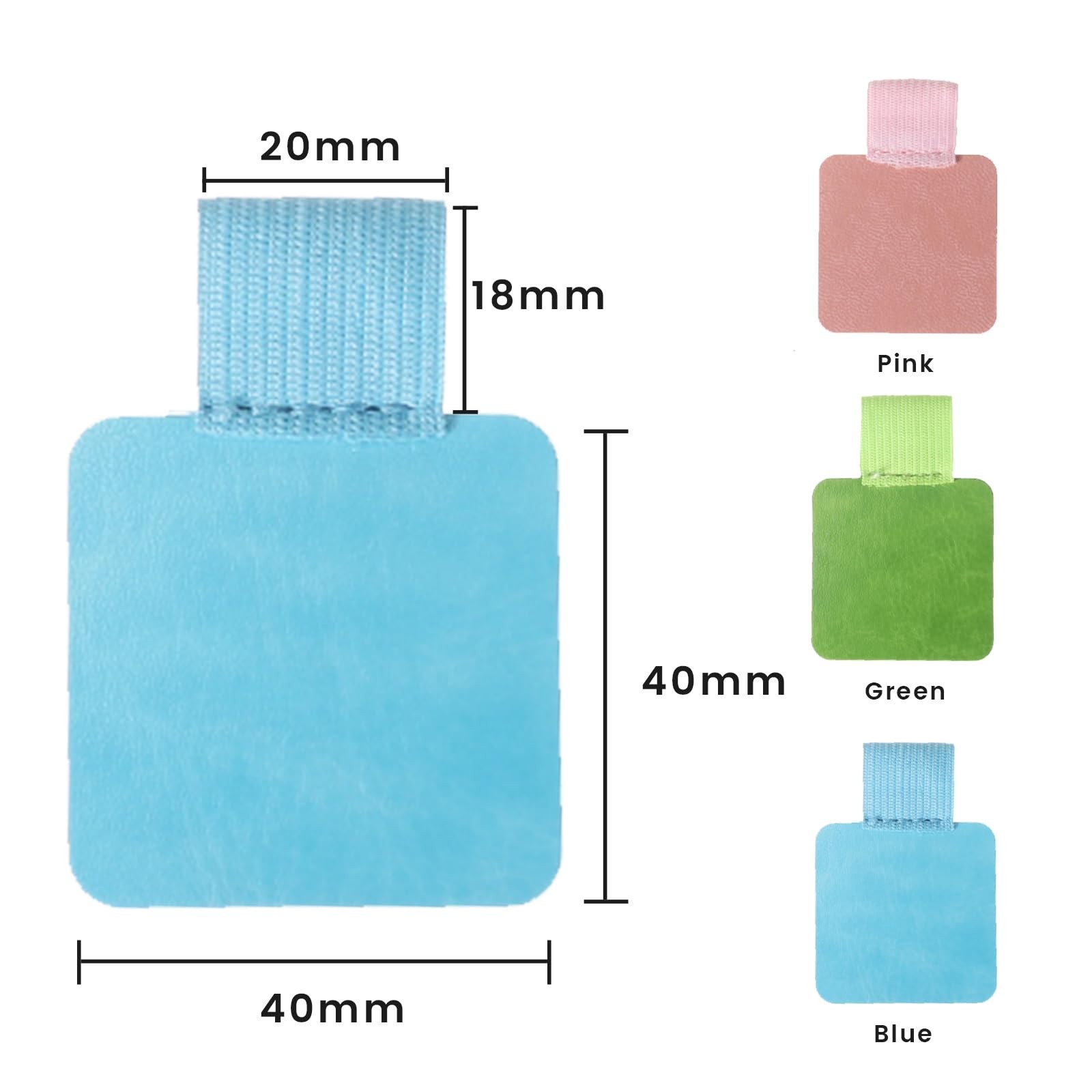Pen Loop Holder for Notebook 6 Pcs Adhesive Pen Holder Colorful Leather Elast…