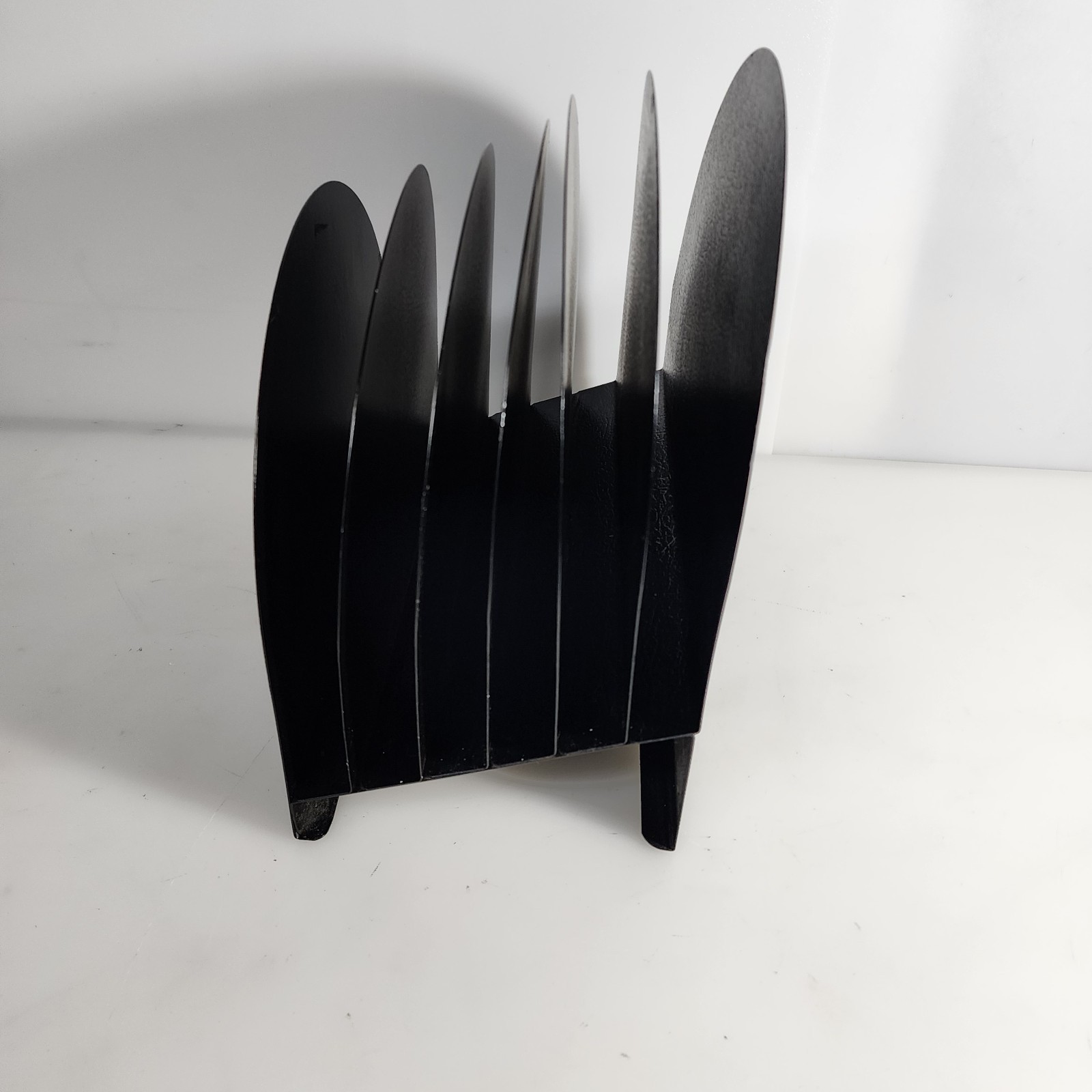 Vintage Steel 6 Compartment Desktop File Organizer Buddy