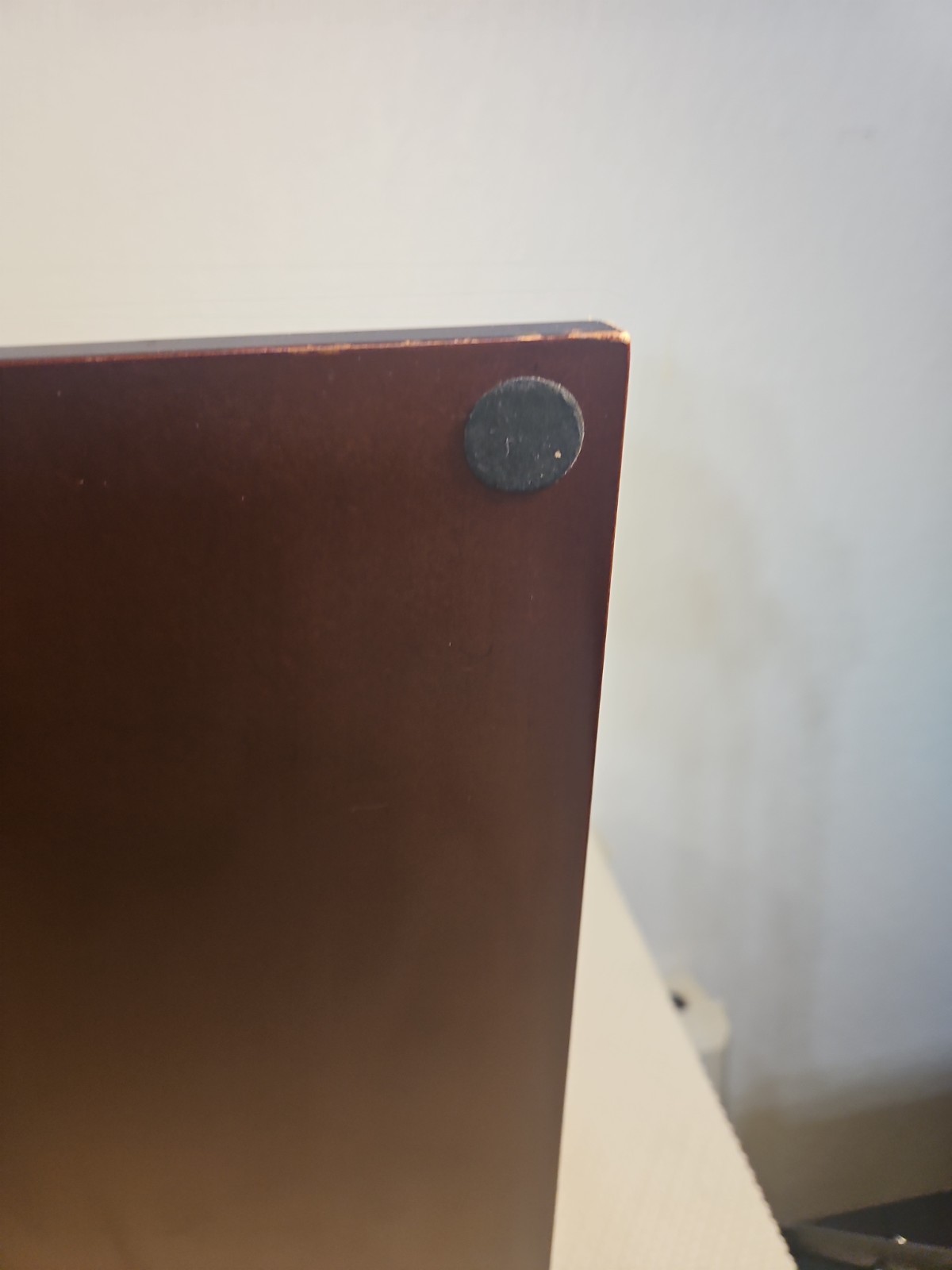 BOMBAY COMPANY Executive Desk Blotter Wood Leather 4 Time Zone Clocks Rare Vtg