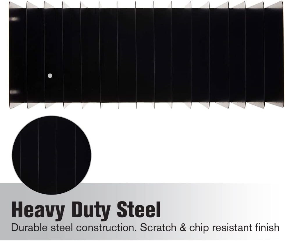 STEELMASTER Desk File Organizer | 15 Compartments | Scratch & Chip-Resistant Fin