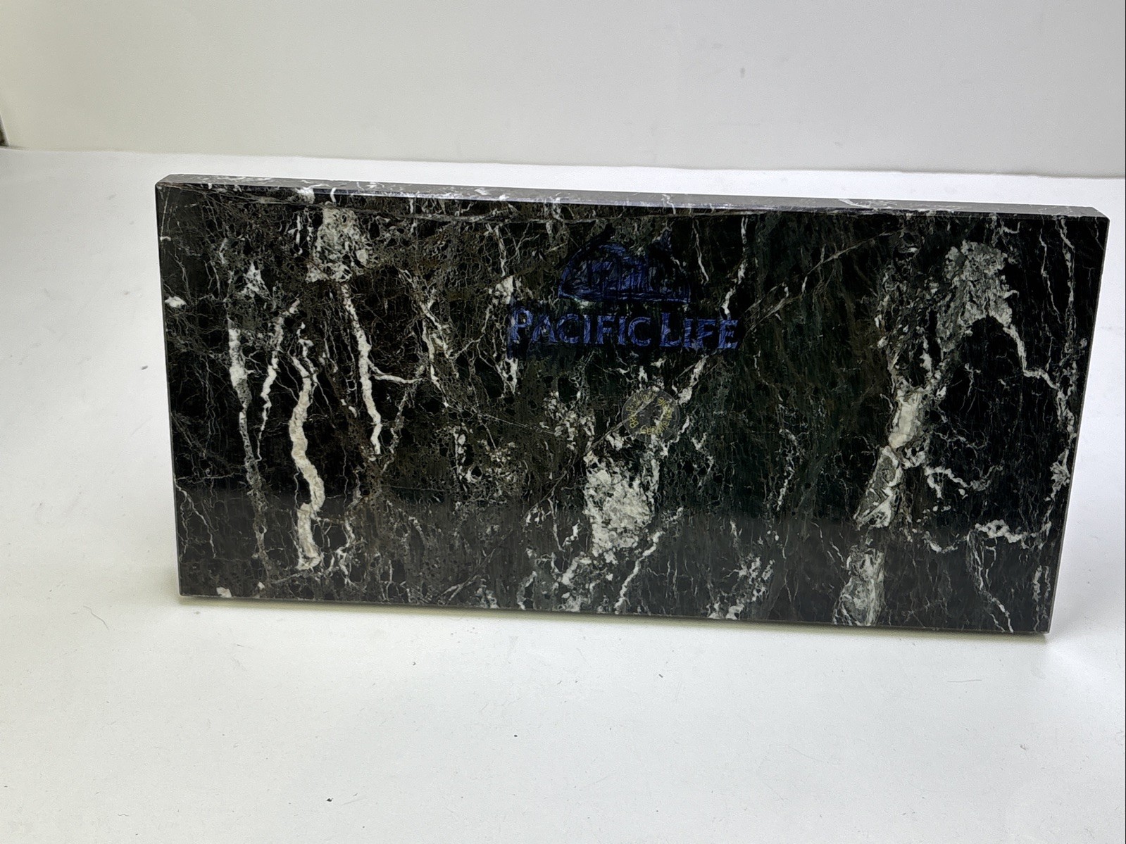 Wall Street Black Marble Bull and Bear Desk Organizer by Bey Berk International
