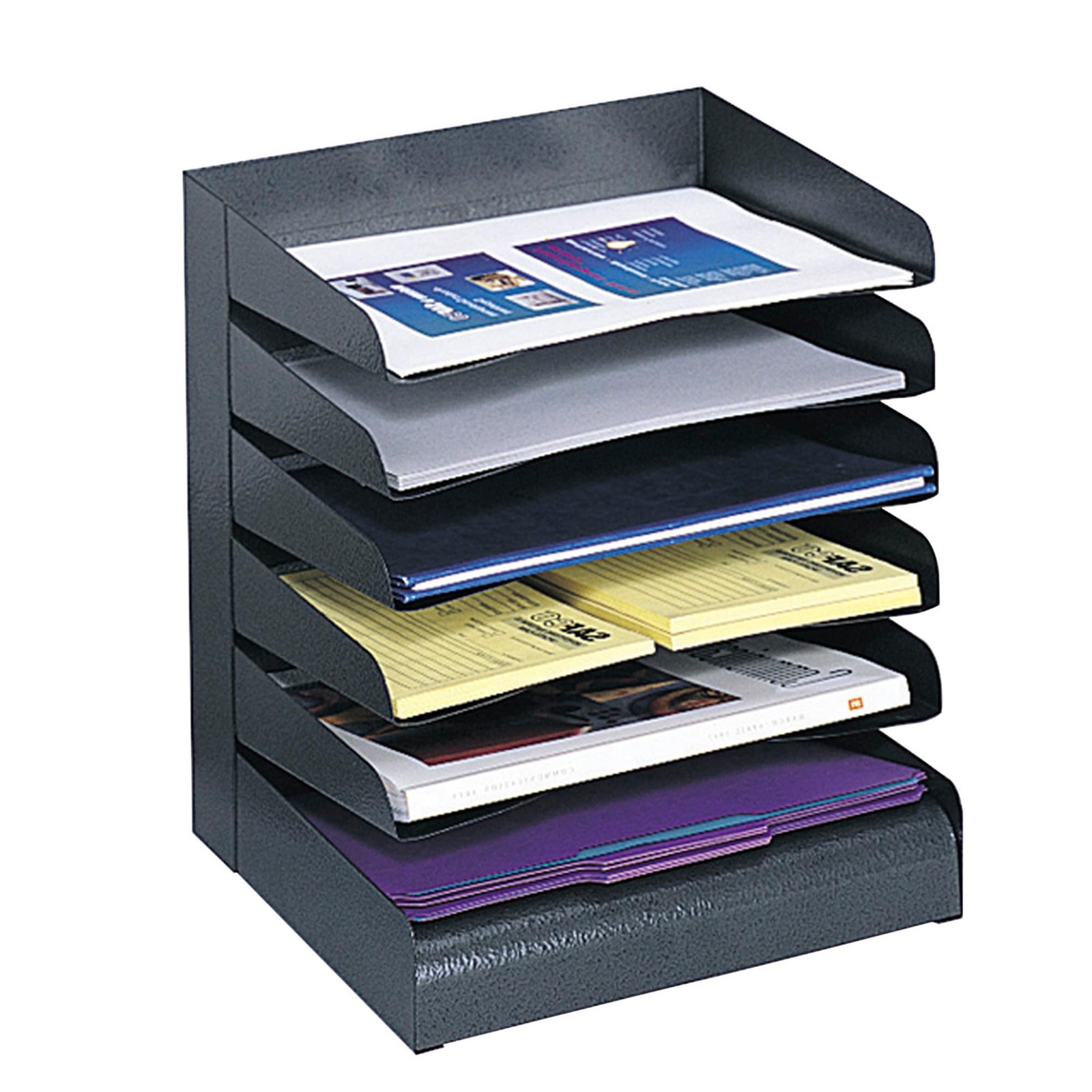 Desk Organizer, 6 Shelves, Office and Classroom Mailbox, Mail Sorter, Commerc…