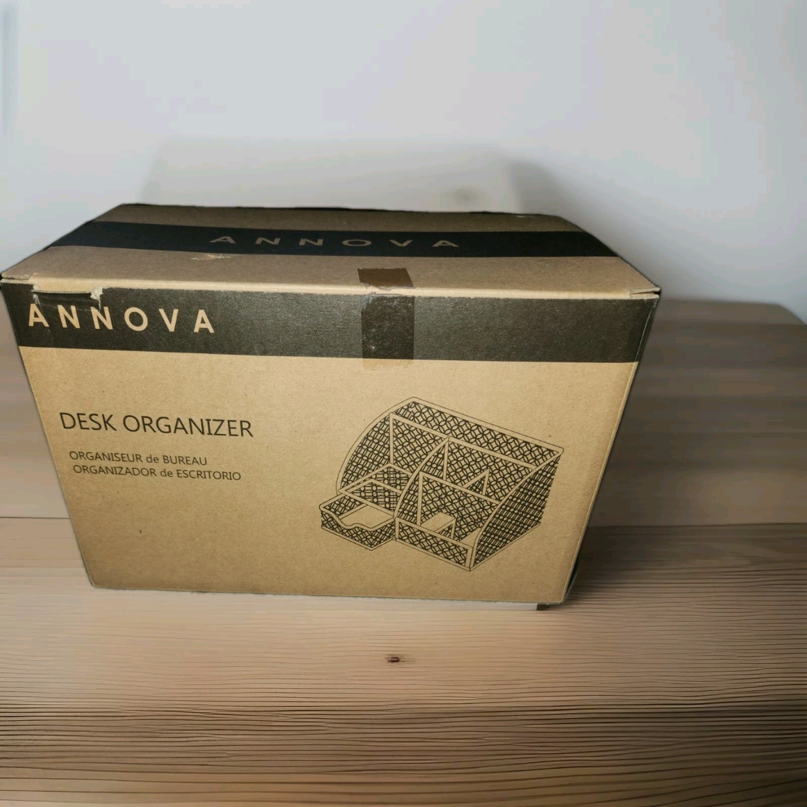 Annova Mesh Desk Organizer Office with Compartments + Drawer