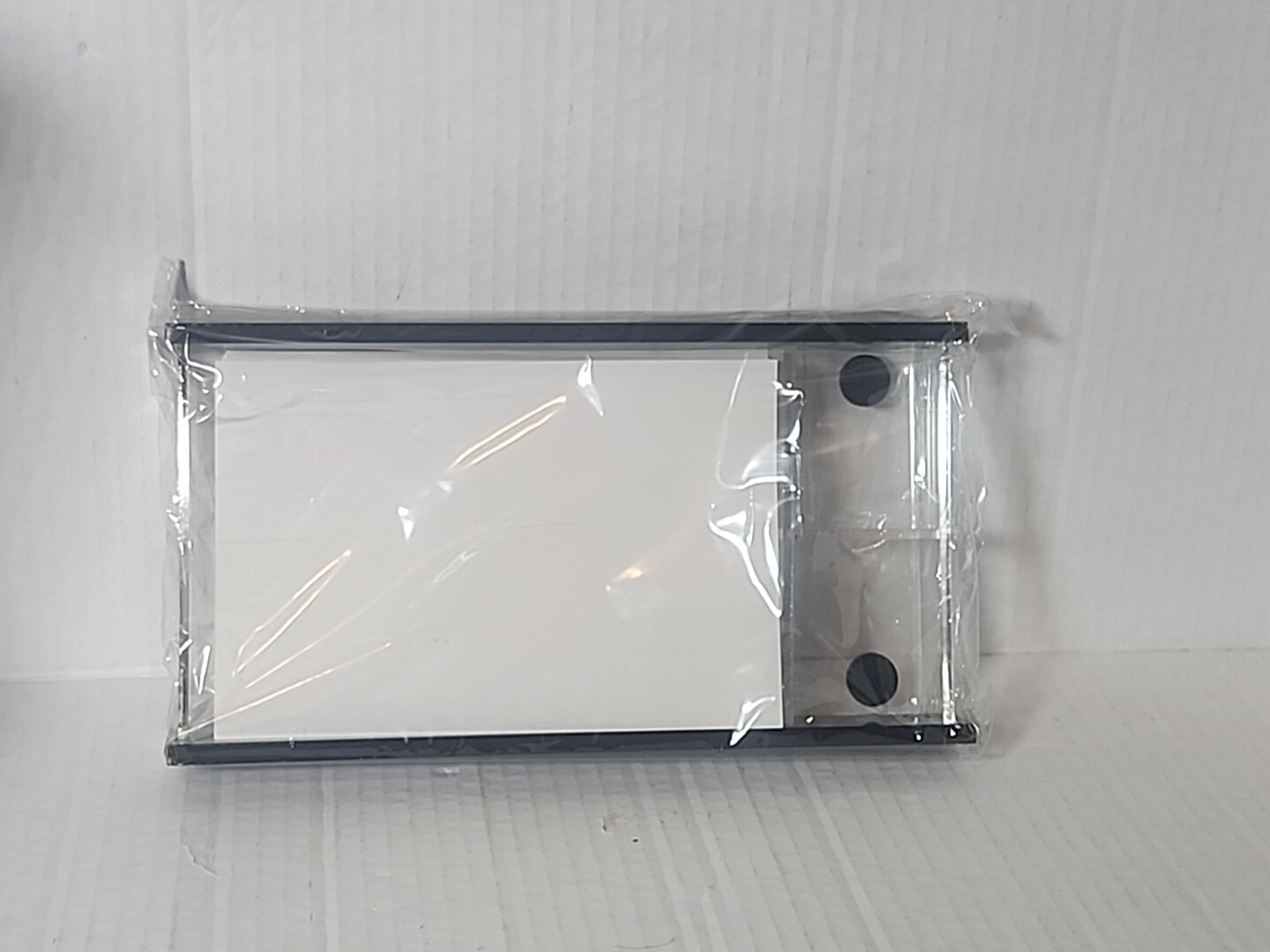 Memo Desk Holder Organizer Brown/clear
