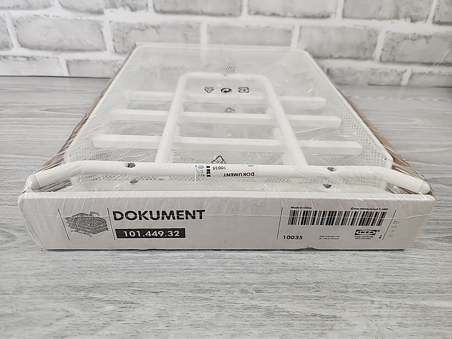 IKEA DOKUMENT 3-Tier Letter And Document Tray in White – 101.449.32 “10035”