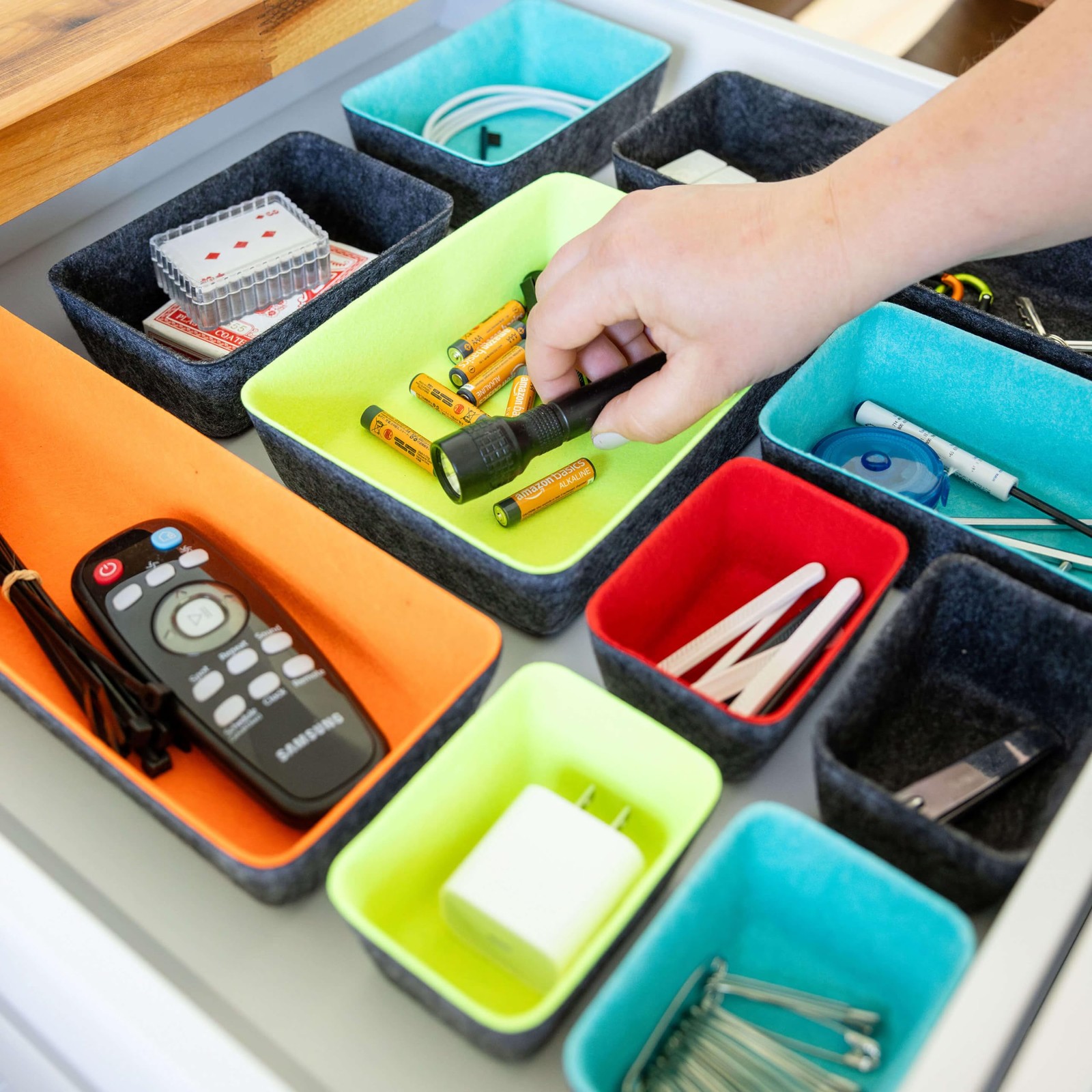Felt·Like·It! Felt Bins for Office, Crafts, Classroom, Living Room, Bedroom: …