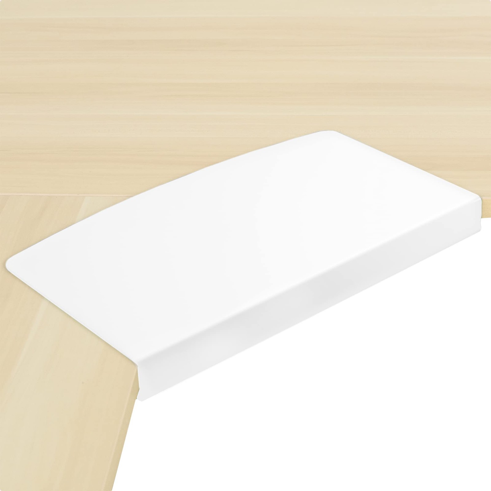 VIVO 17 inch Corner Desk Connector Sleeve for Keyboard 17″ Straight, White
