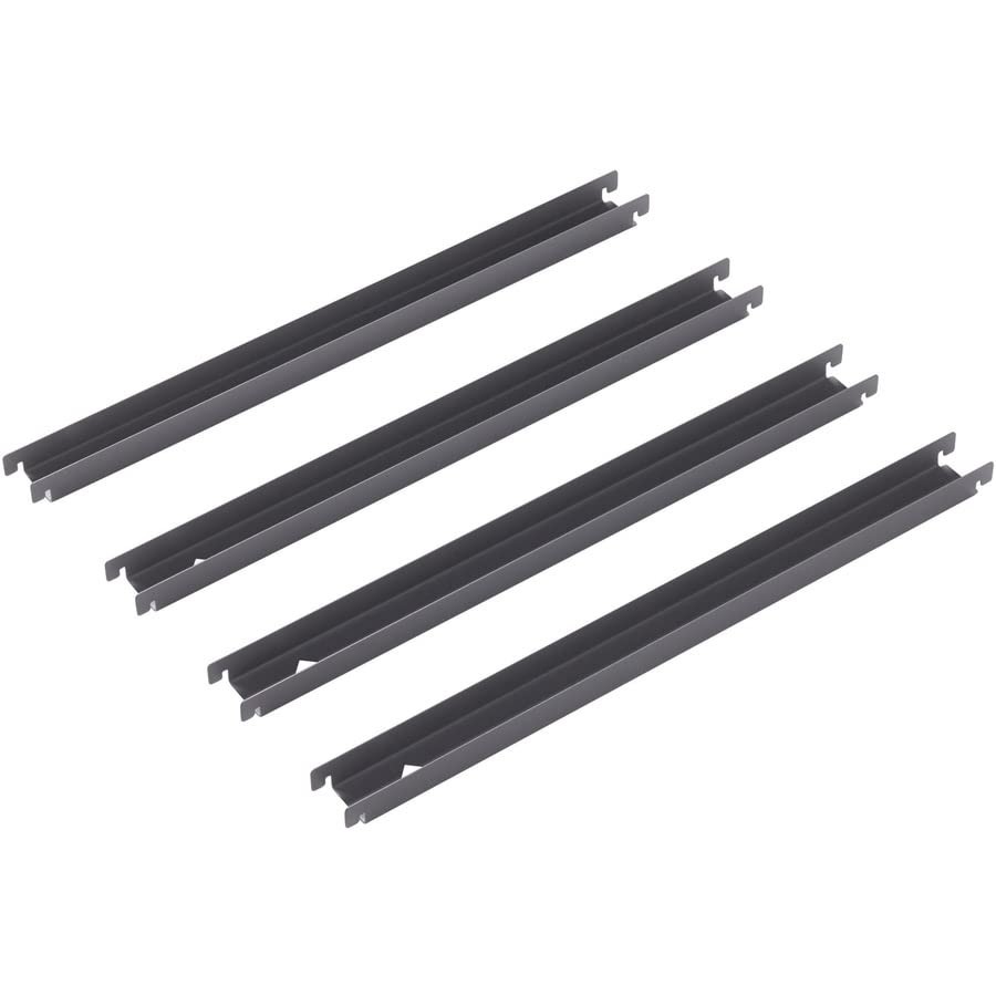 Lorell LLR60565 15.88 x 1.13 x 0.5 inches, 4 count, Pack of 1, Platinum Gray