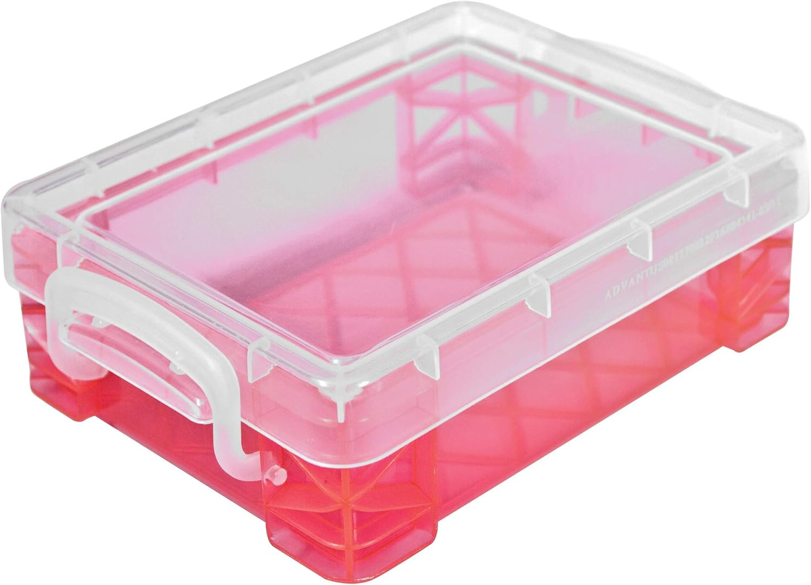 Stackable Plastic Crayon Box Organizer Small Storage Containers with Lids for
