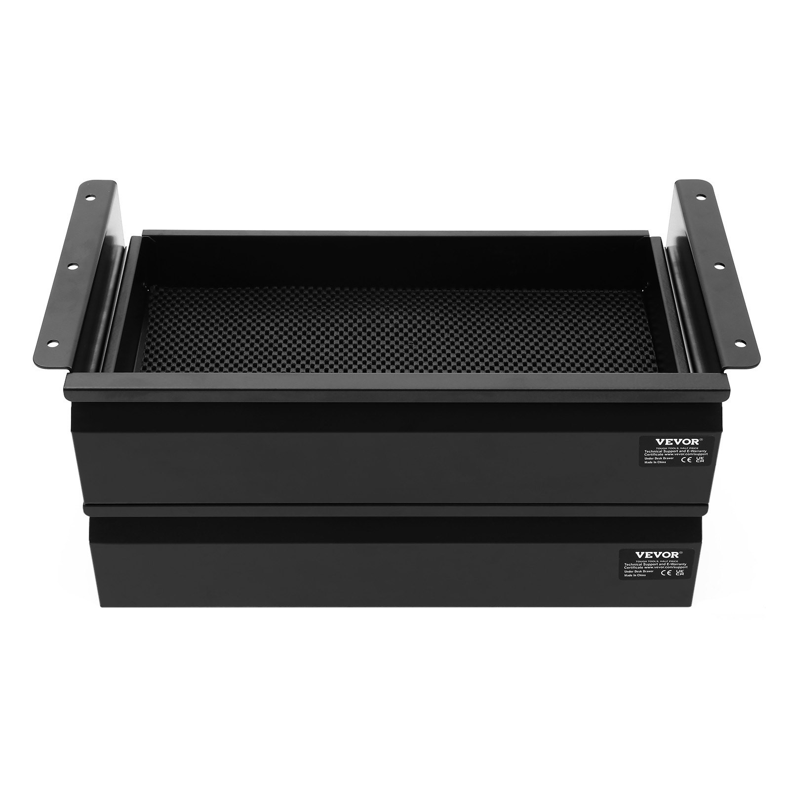 2 Drawer 16″ Under Desk Drawer Organizer Slide-out Drawer Space Saver Office
