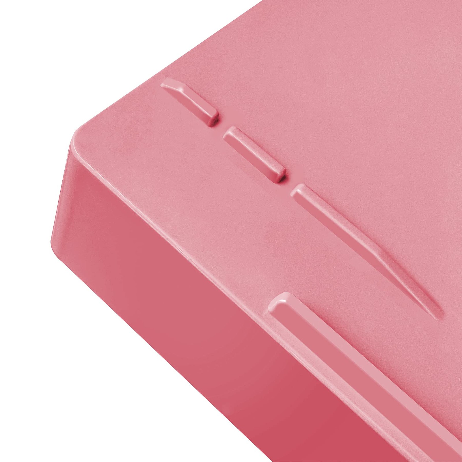 Acrimet 4 Tier Paper Organizer Letter Tray – 4 tier letter size, Solid Pink