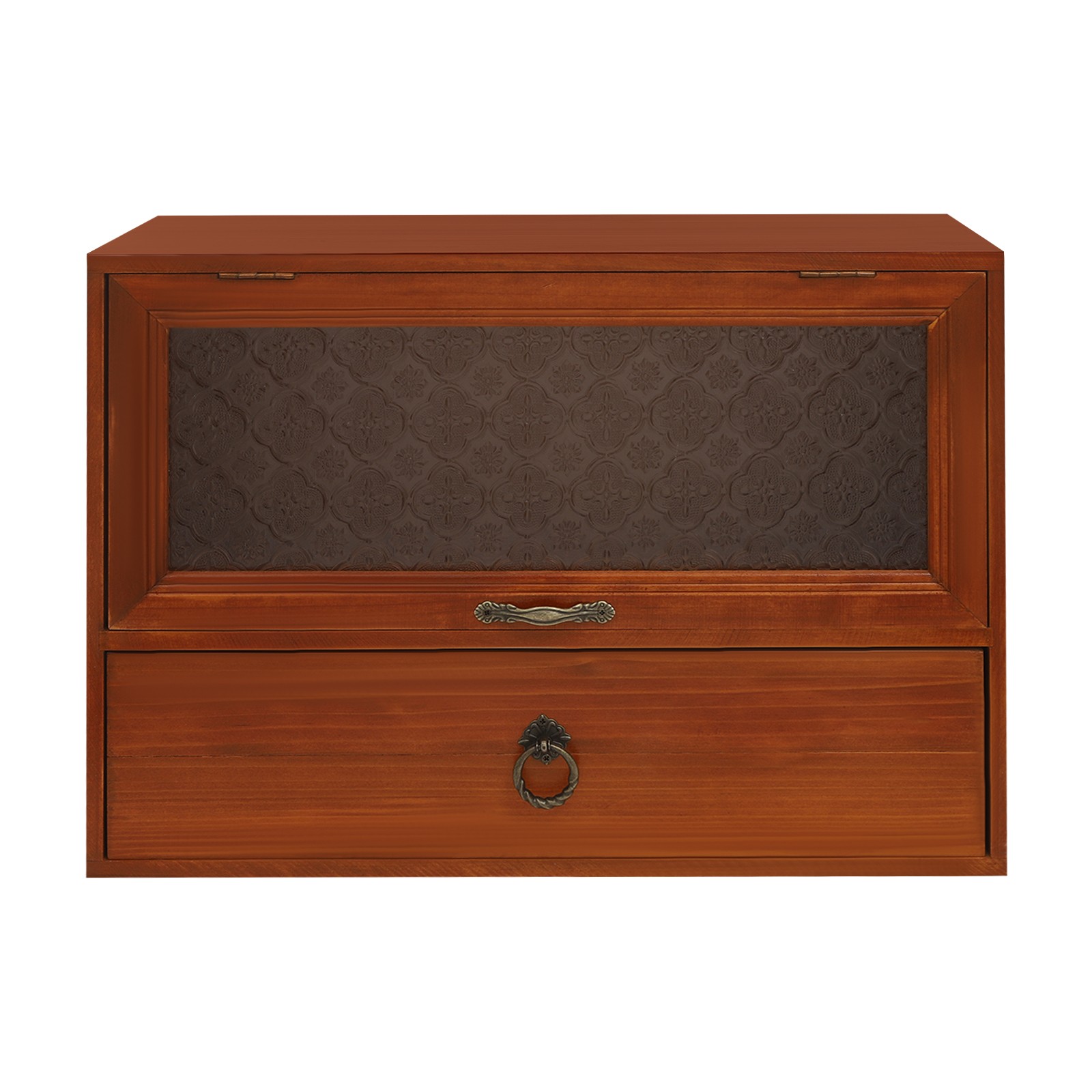 2-Tier Storage Drawer Box Cabinet for Desk – Organizing Unit for Kitchen Counter