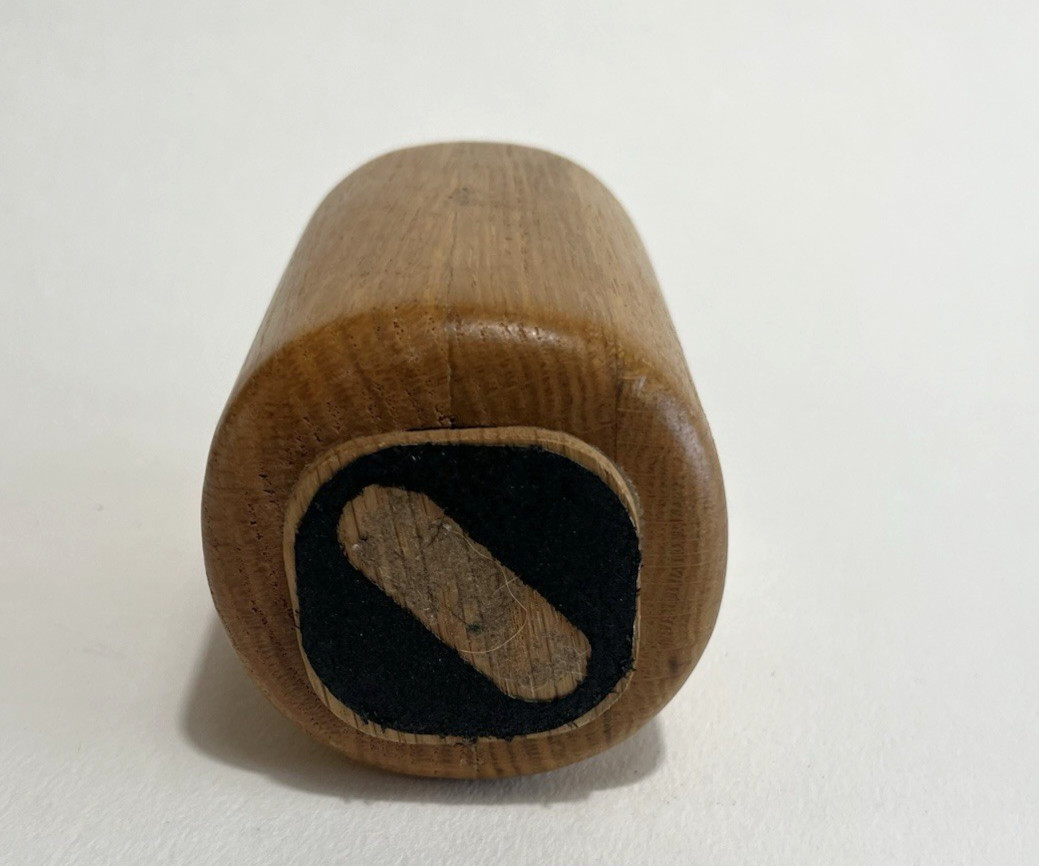 Vintage 1980s – Eldon Woodline Oak Pen Pencil Holder – 4.5″ x 3″