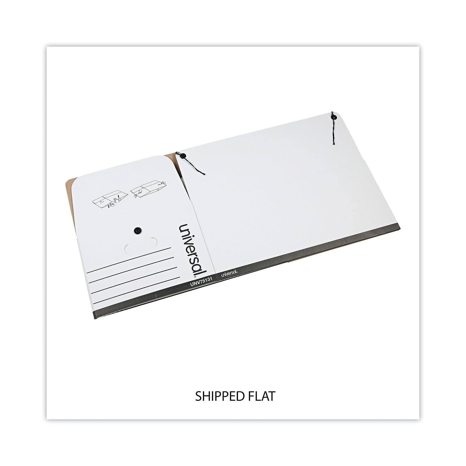 Universal – UNV75131 – String/Button Storage Box White
