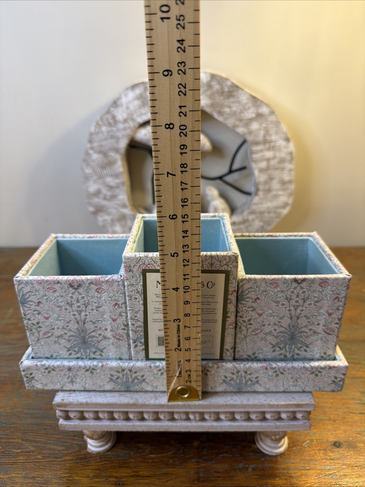 Morris & Co. Hyacinth Desk Storage Organizer. New With Tags.
