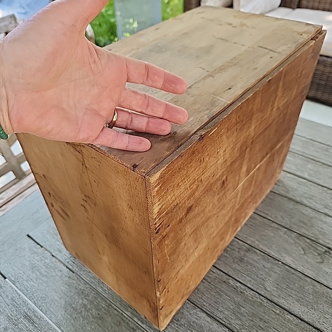 Vintage Wood Handmade Desk Cubby Organizer for Office Dividers Drawer Slots