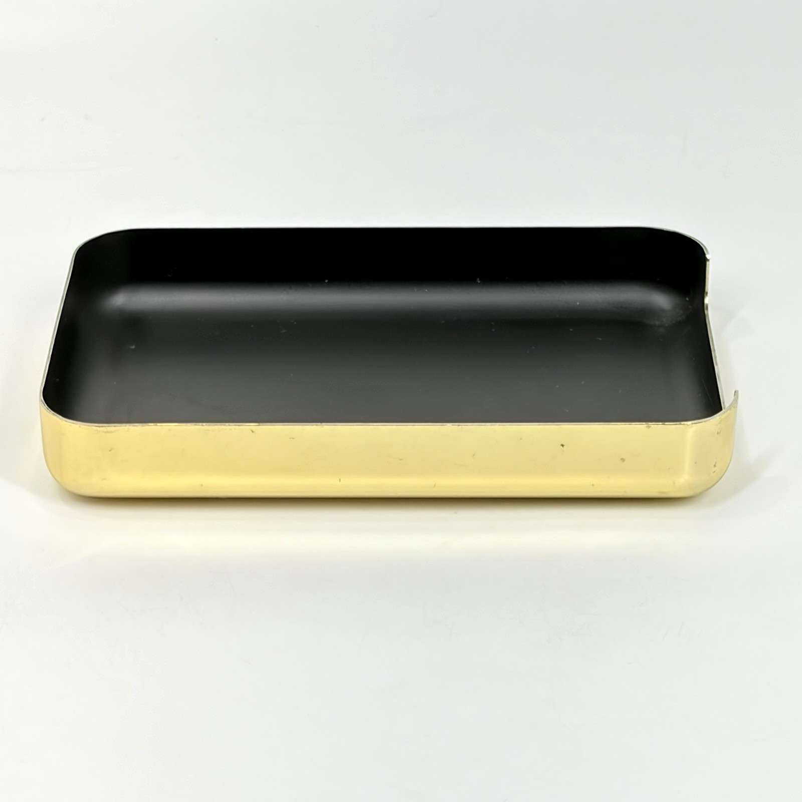 Eldon Emphasis 6000 Tray Gold Brass Tone Executive Desk Note Pad Office 7×5