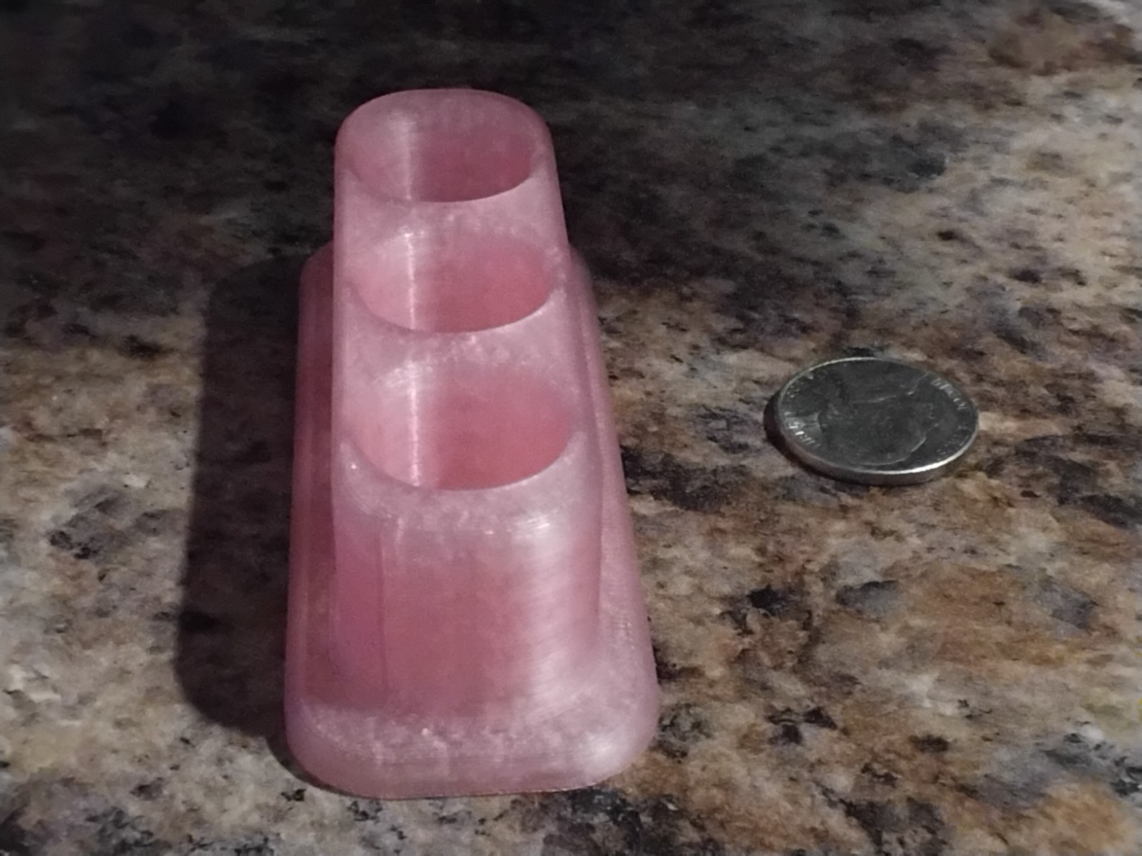 3D Printed Ruby Desktop Pen/Pencil/Scissors/Superglue Holder/Stand/Organizer