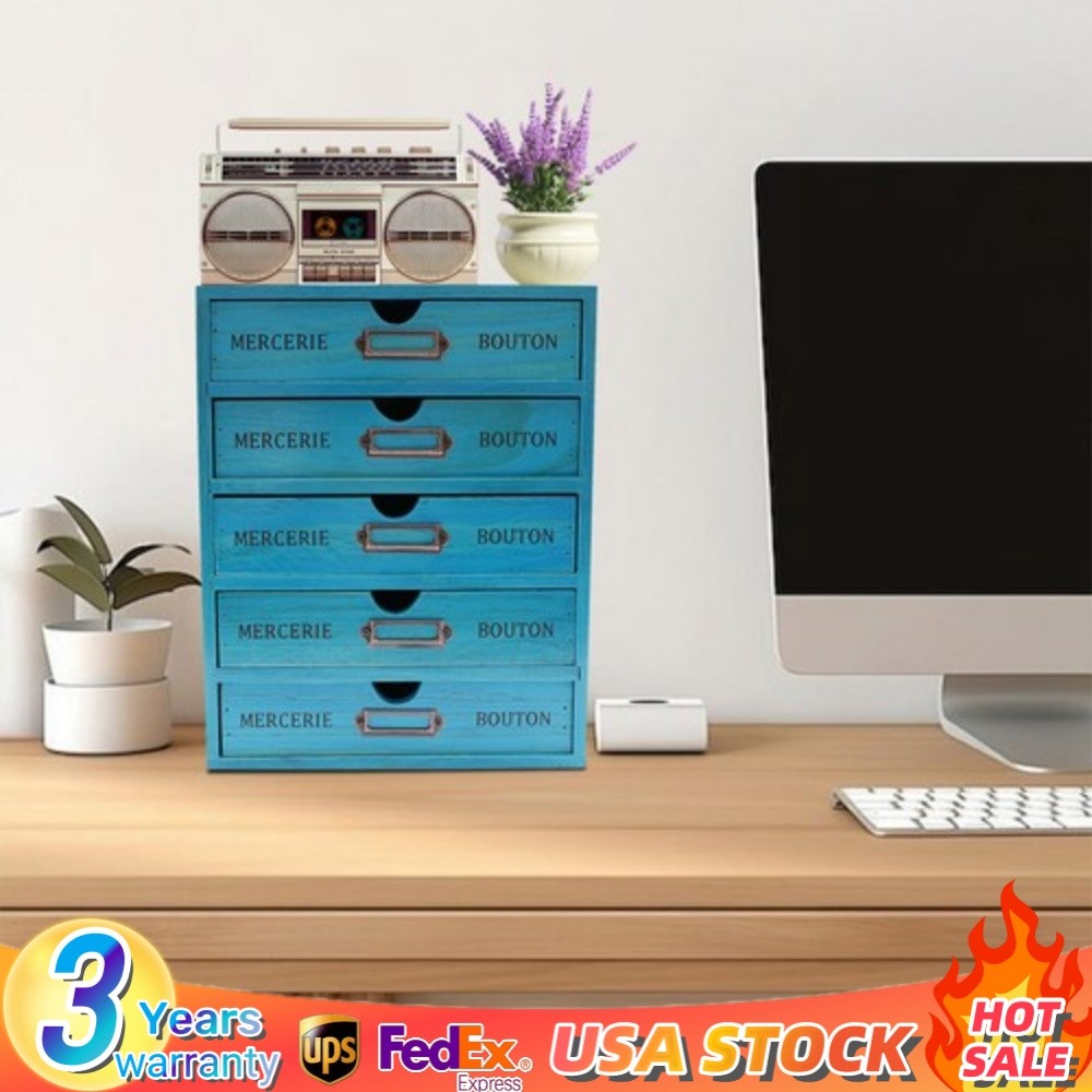 New 5-Tier Drawer Cabinet | Desktop Organizer Box | File Drawer Organizer SALE
