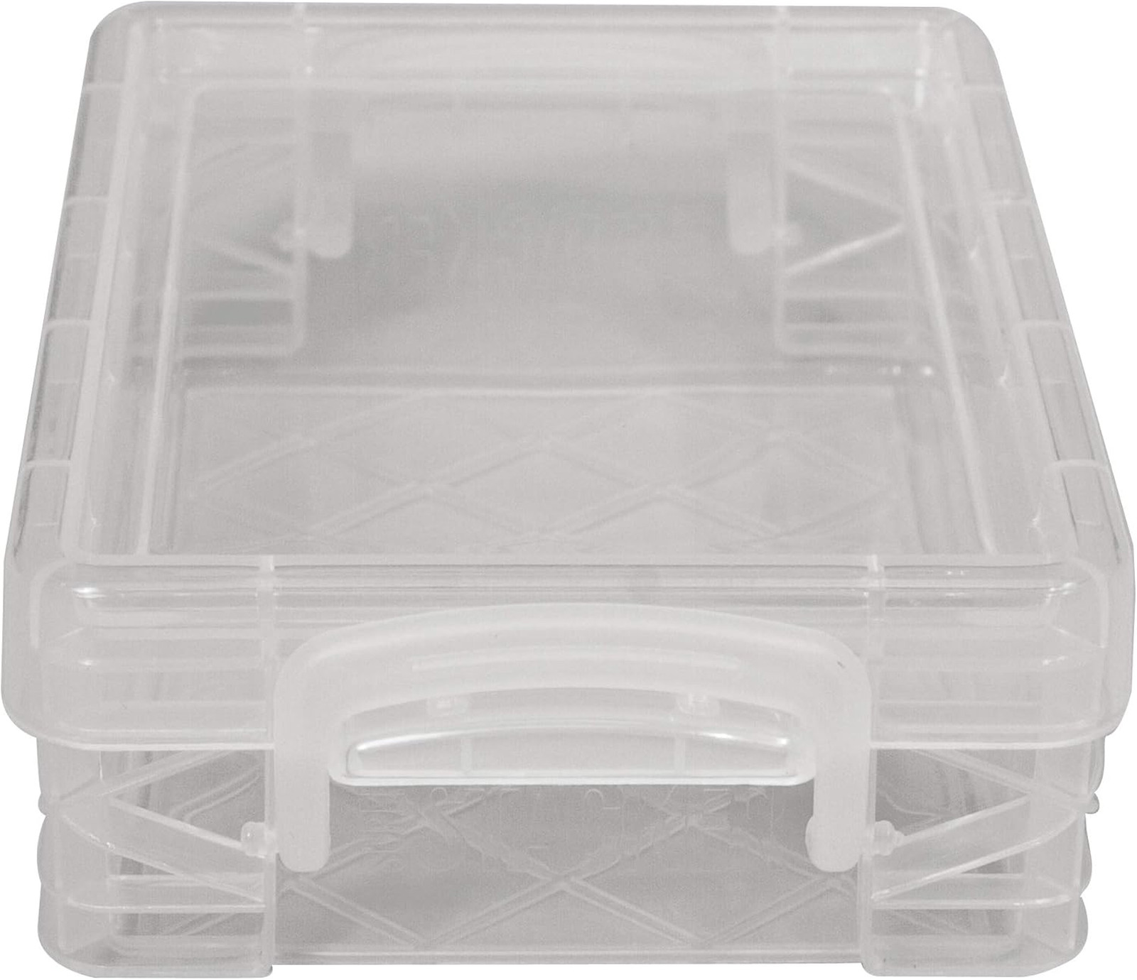 Stackable Plastic Crayon Box Organizer Small Storage Containers with Lids for