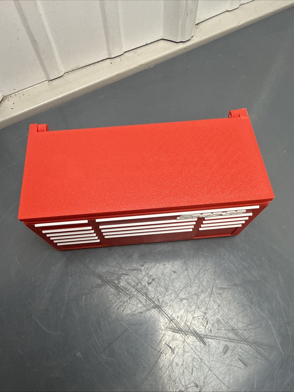 Snap-on Tool Box Pen Holder Garage Desk Organizer Man Cave Decor
