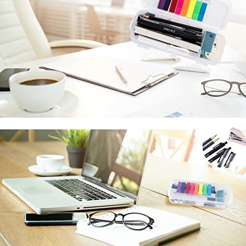 123 Pcs Office Supplies Kit with Desk Organizers Office Stationery Set Mini O…