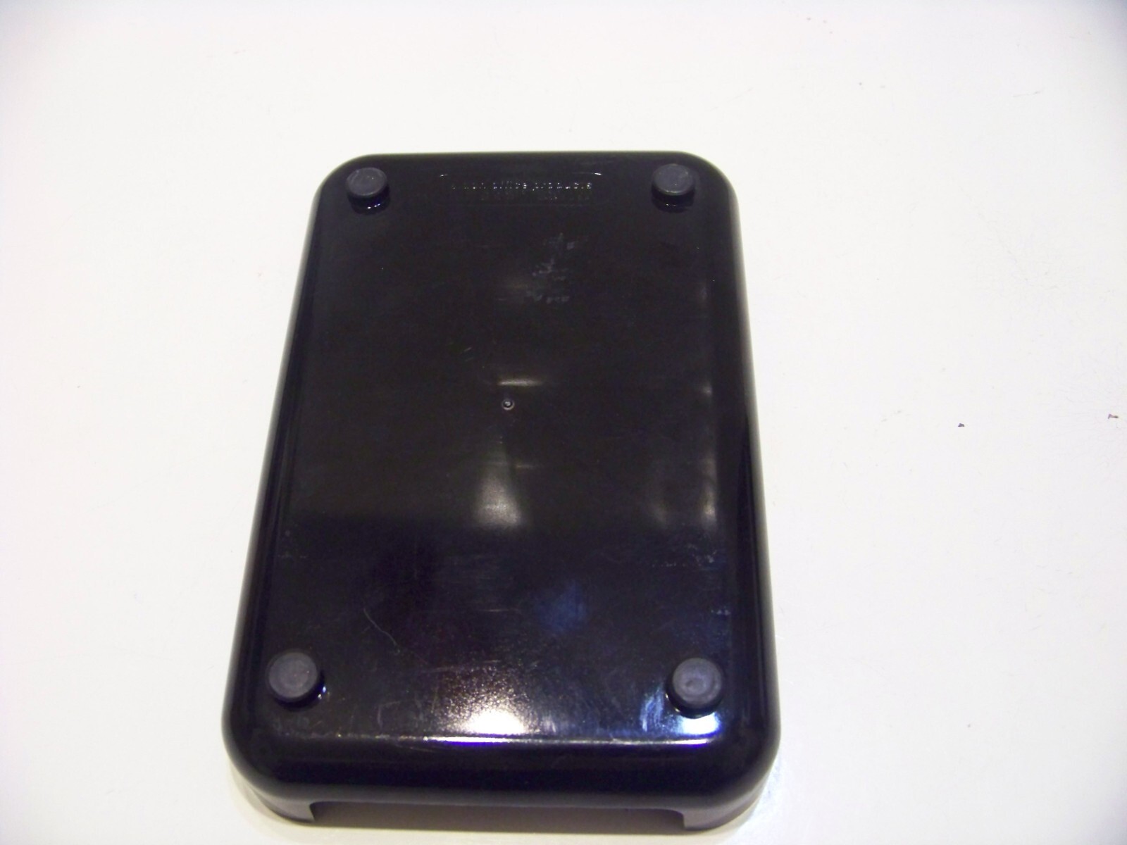 Vintage Black Acrylic Note Pad Holder Eldon Reflection 2000 1975 and 1979 Tray