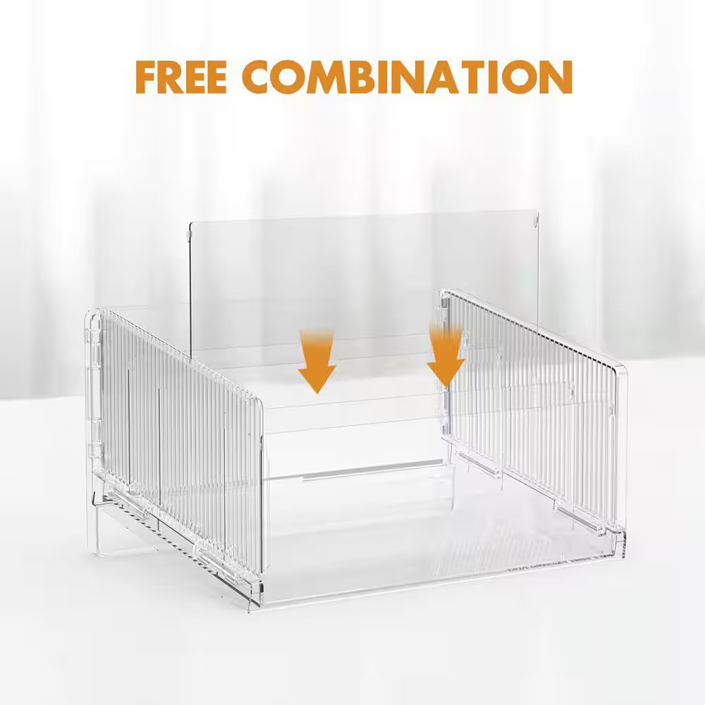 File Sorter Organizer 1Pack Five Layer Clear Acrylic Letter Tray Desktop Mail Ho