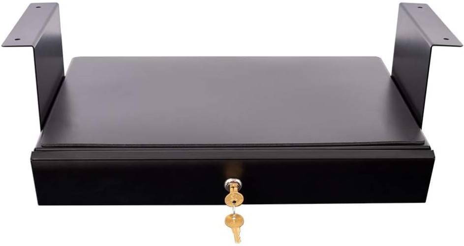 Lockable Office Storage Drawer for Standing Desk